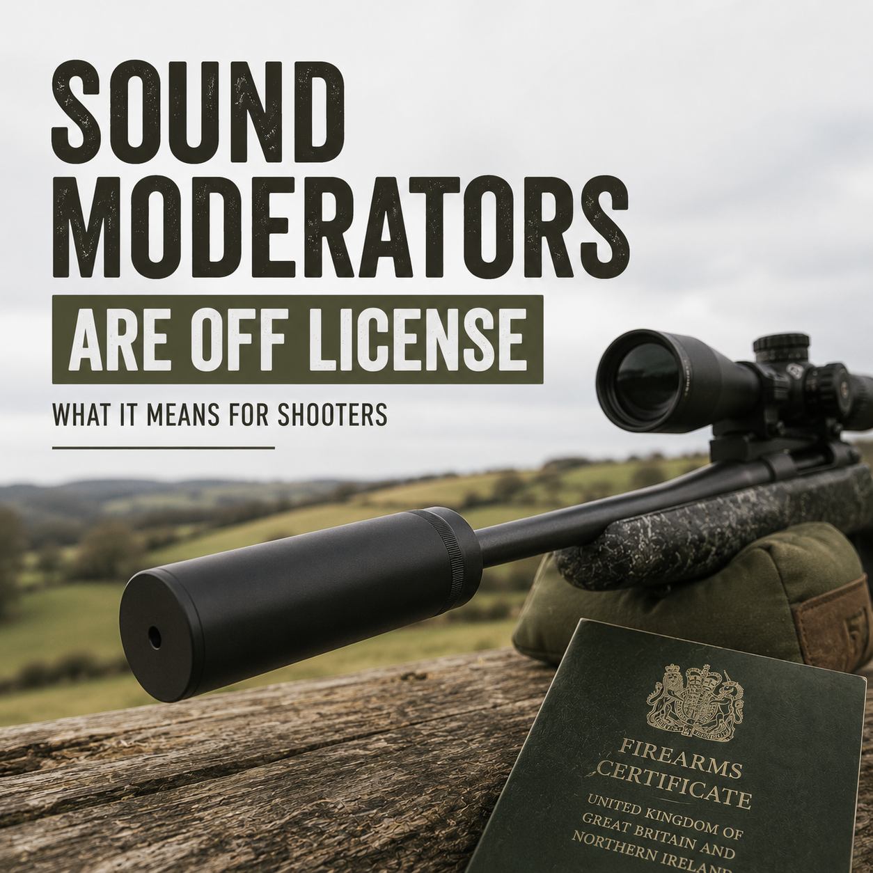 Sound Moderators Are Finally Off Ticket – Here's What It Means for Shooters