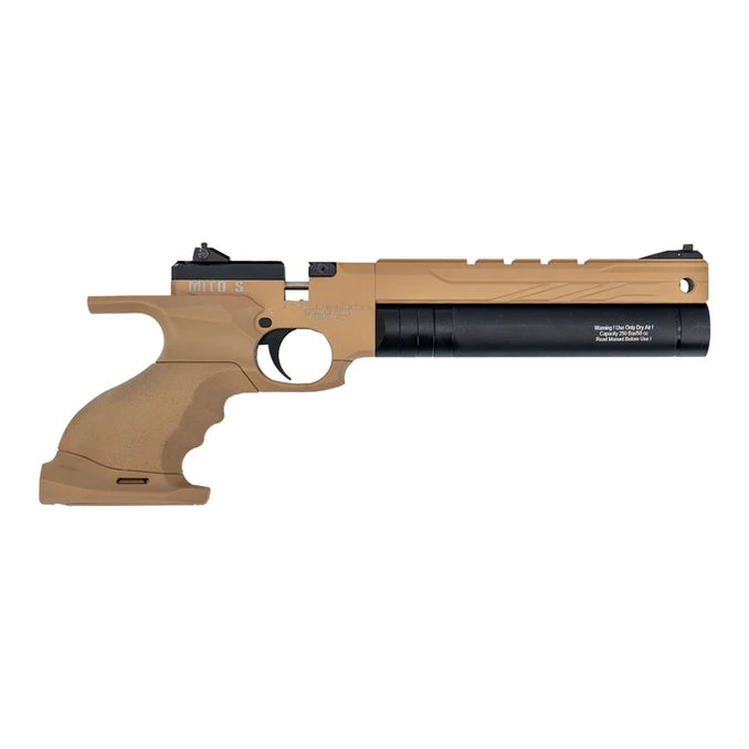Reximex Mito Pistol PCP FDE Desert Sand with Stock .177