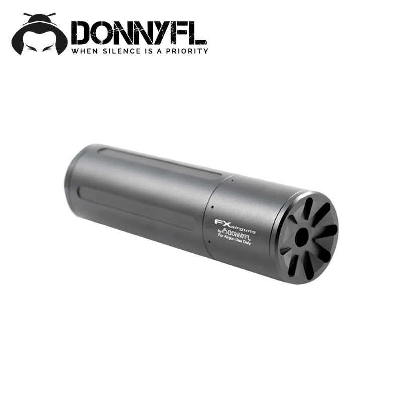 DonnyFL FX Airgun Pro Size 22-25 Silencer - .177 - .22 Calibre 1/2x20UNF