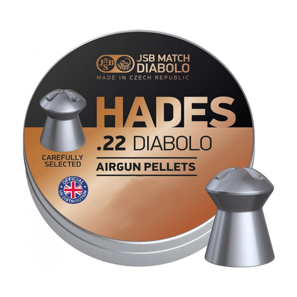 JSB Hades 5.5mm (.22) Hunting Pellets (x500)