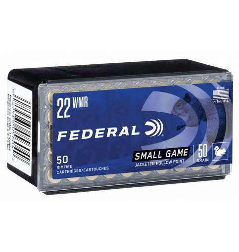Federal 22 WMR 50g Small Game HP RF