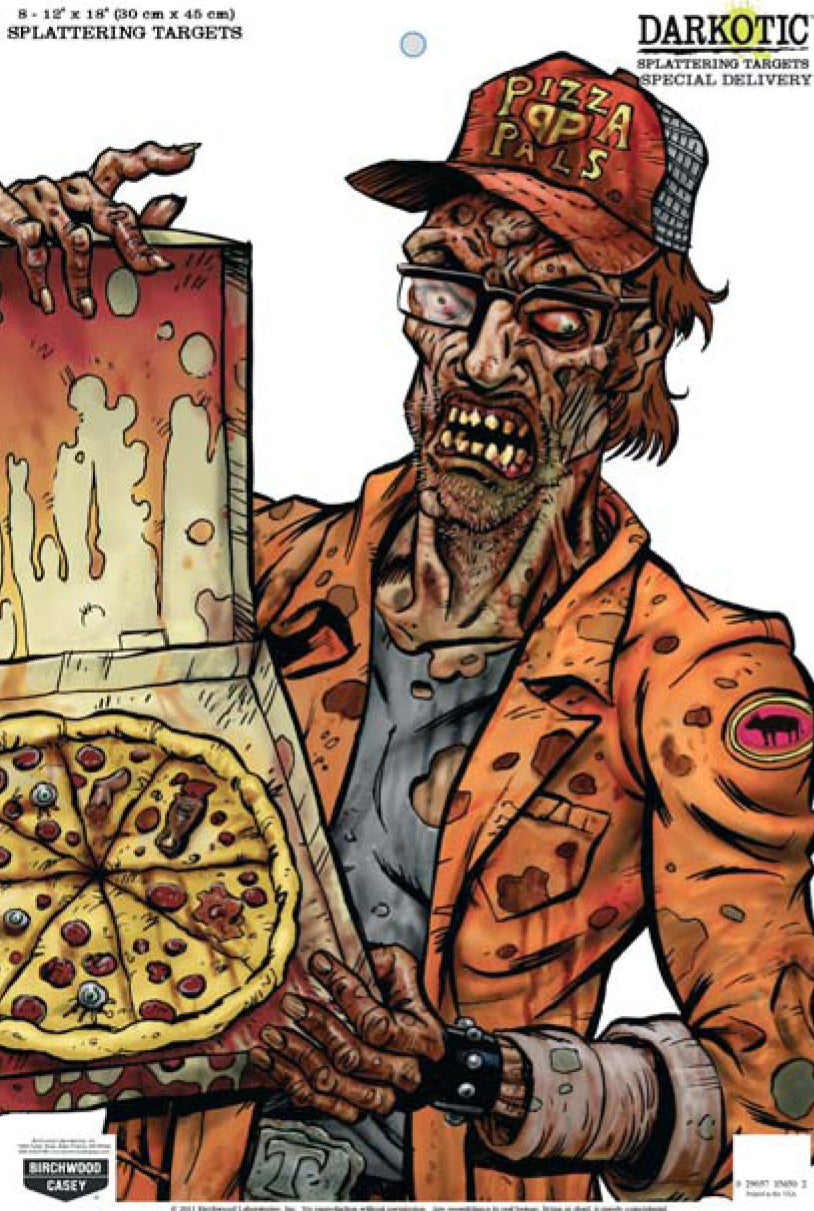 Darkotic Special Delivery Zombie Splatter Targets