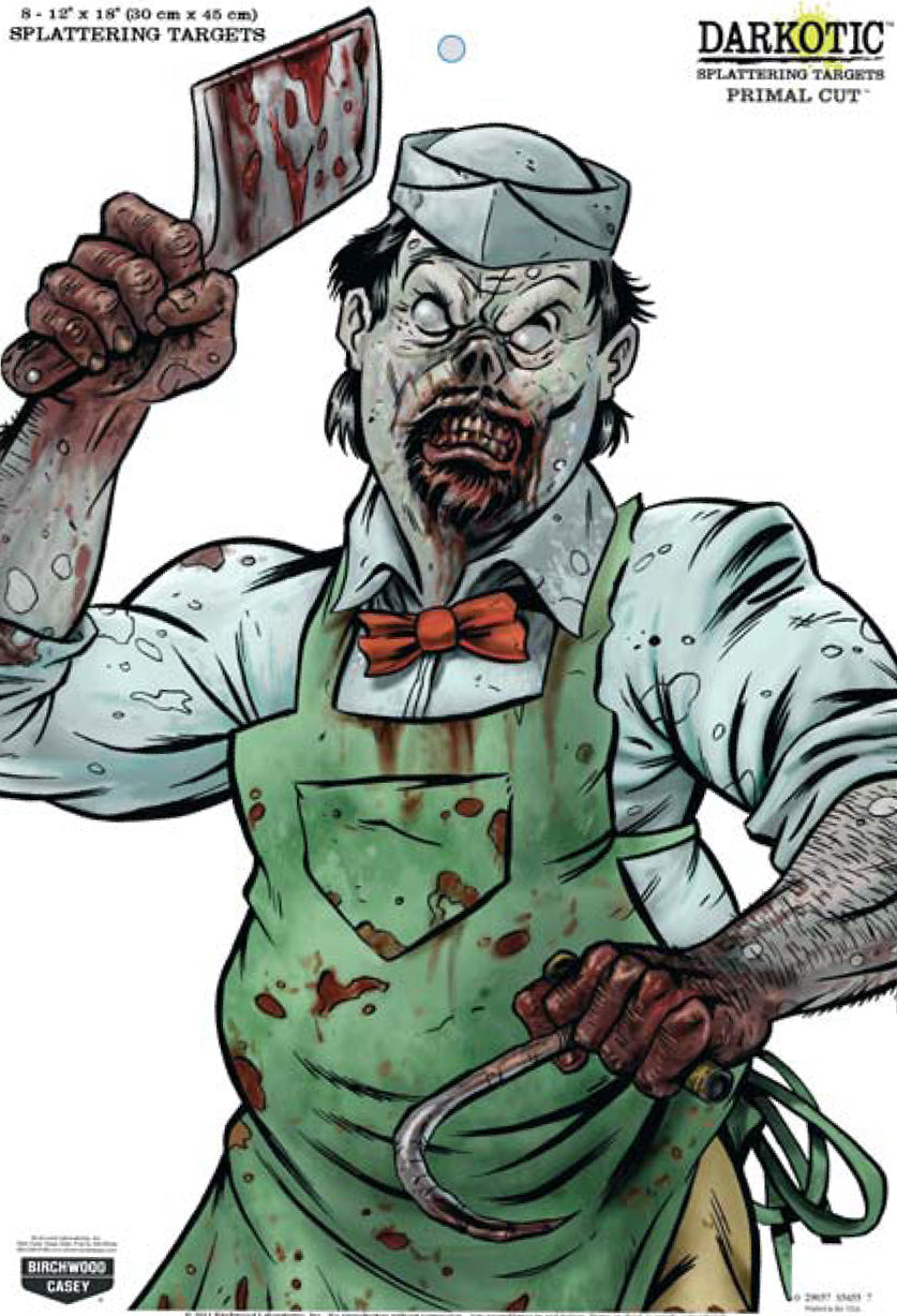 Darkotic Primal Cut Zombie Splatter Targets