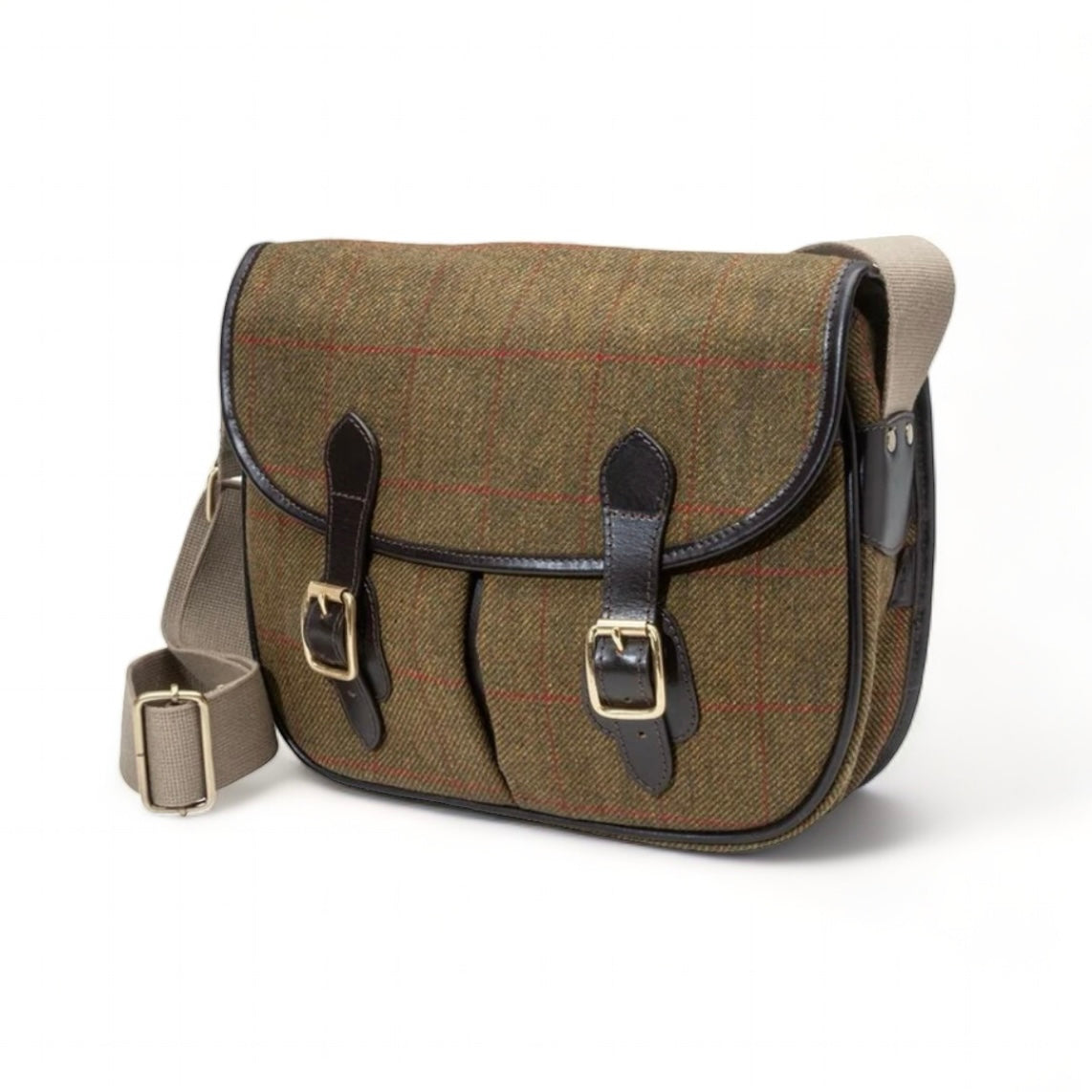 Carryall Bag Hambledon Tweed Messenger Bag by Parker-Hale