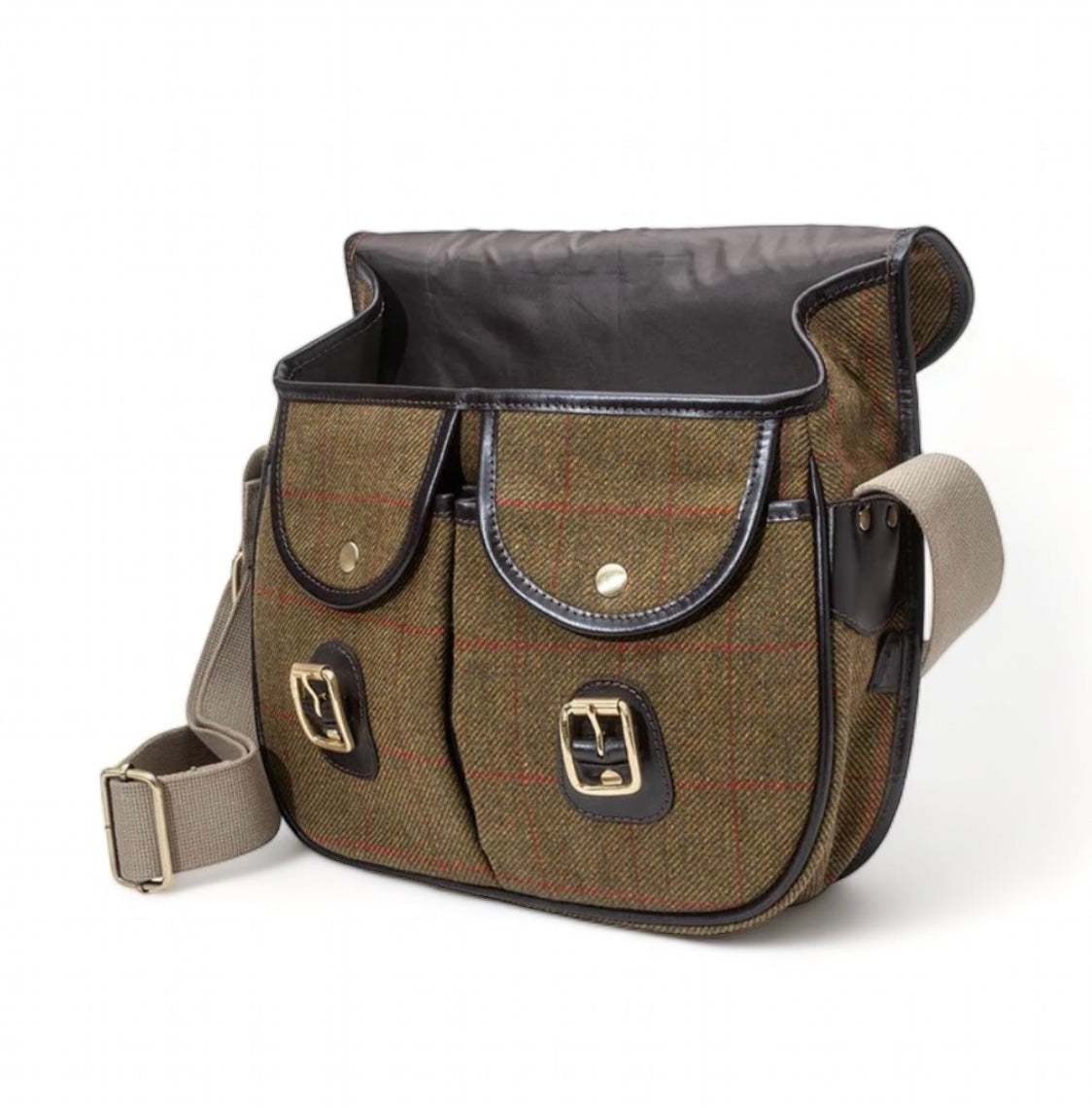 Carryall Bag Hambledon Tweed Messenger Bag by Parker-Hale