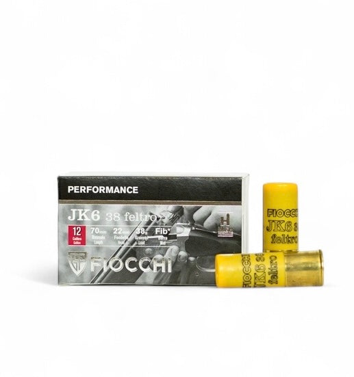 Fiocchi JK6 12b 38g 5 Fibre Wad