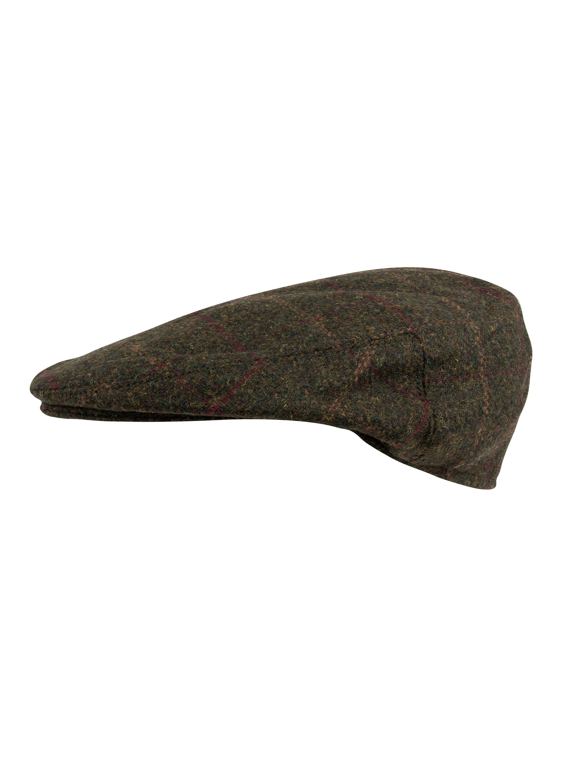 Jack Pyke Wool Blend Flat Cap Dark Olive