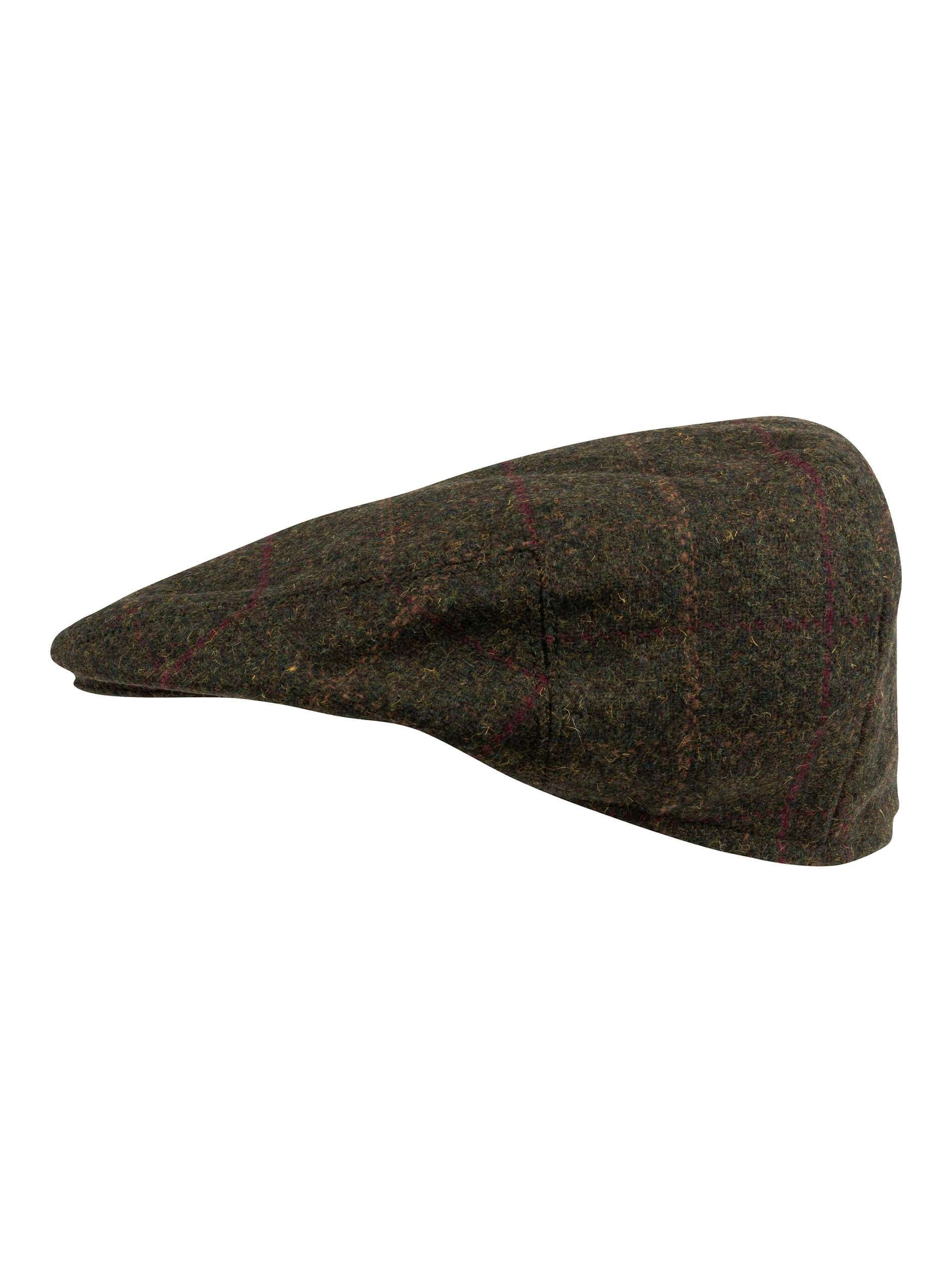 Jack Pyke Wool Blend Flat Cap Dark Olive