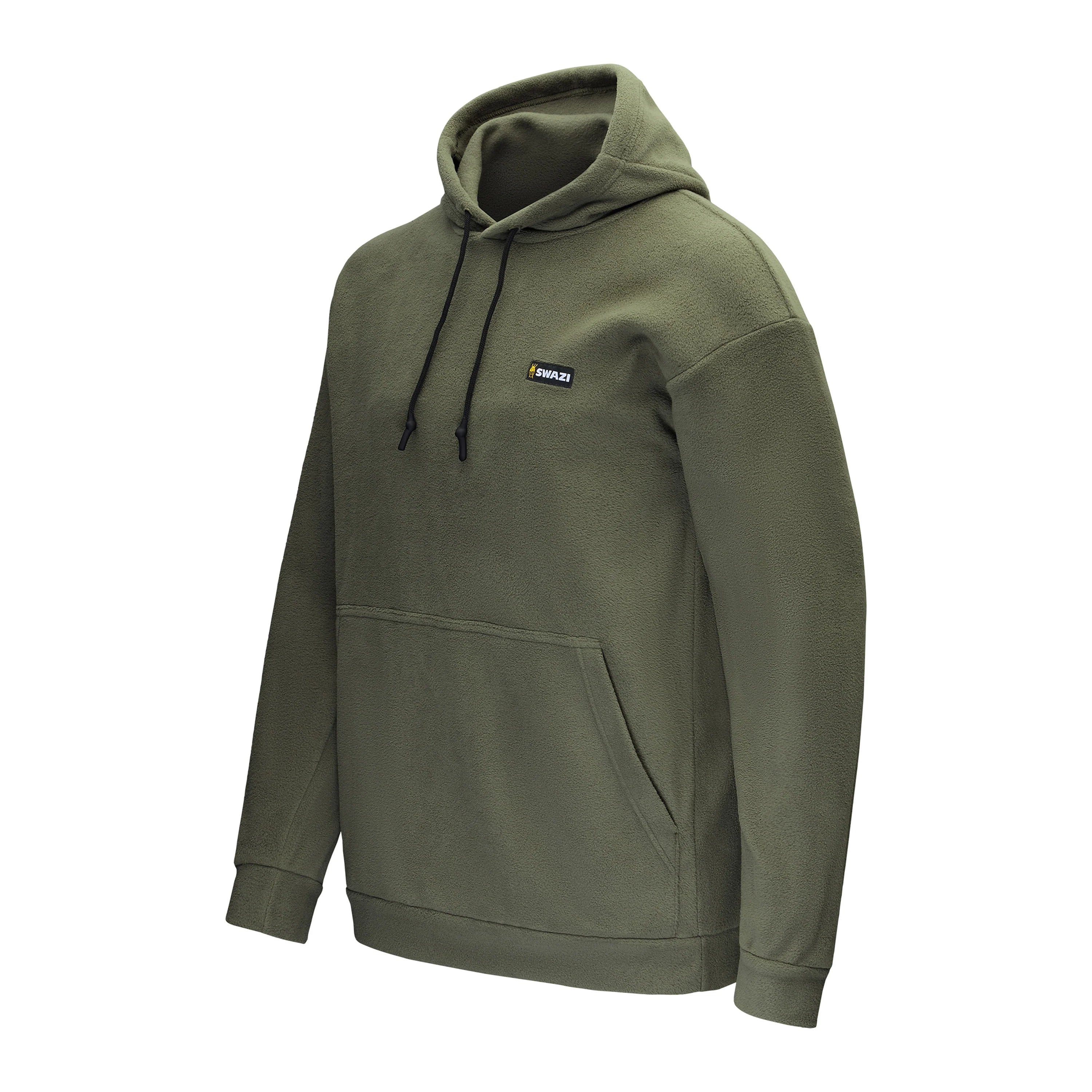 SWAZI CLANSMAN MICROFLEECE HOODIE OLIVE