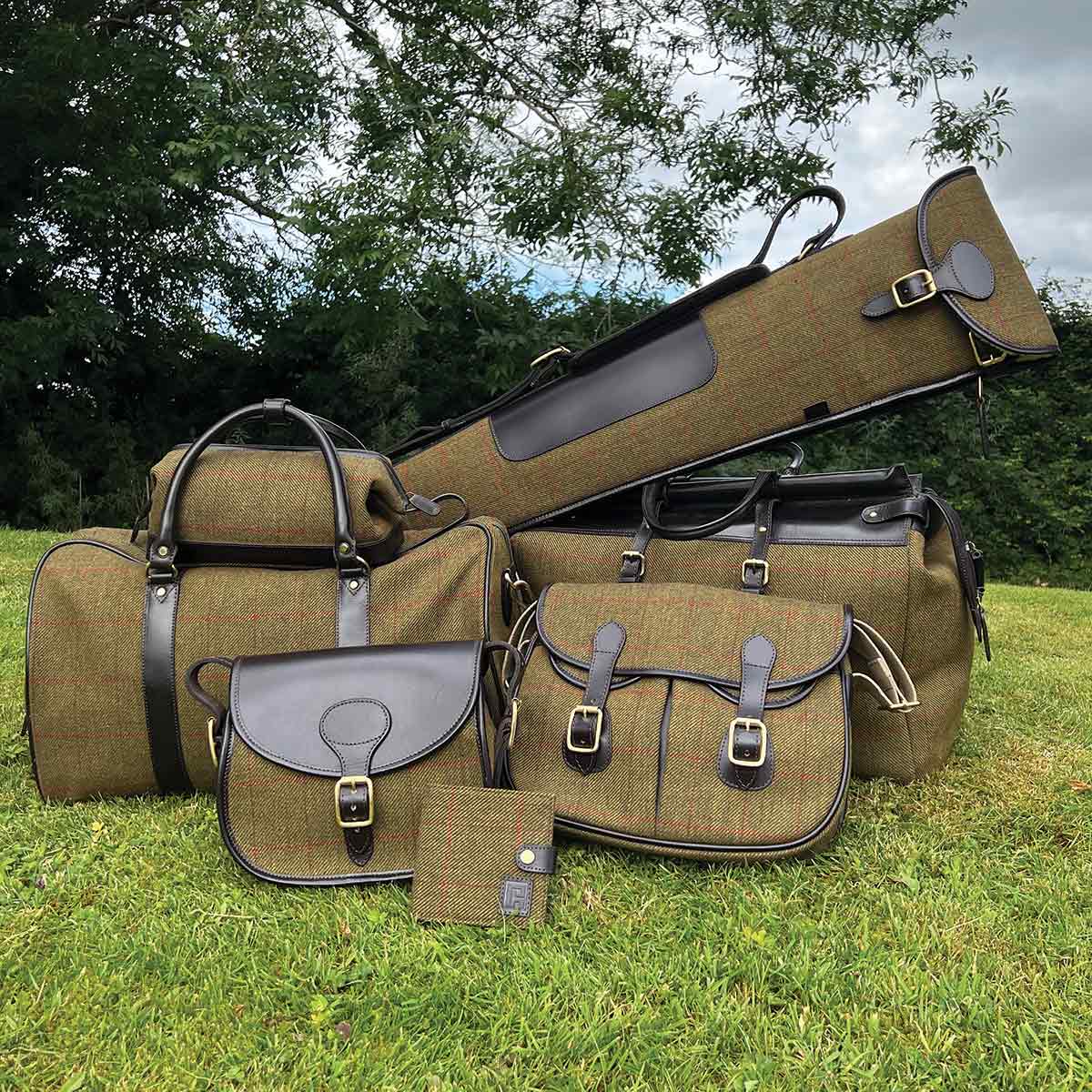 Parker-Hale Hambledon Tweed Cartridge Bag