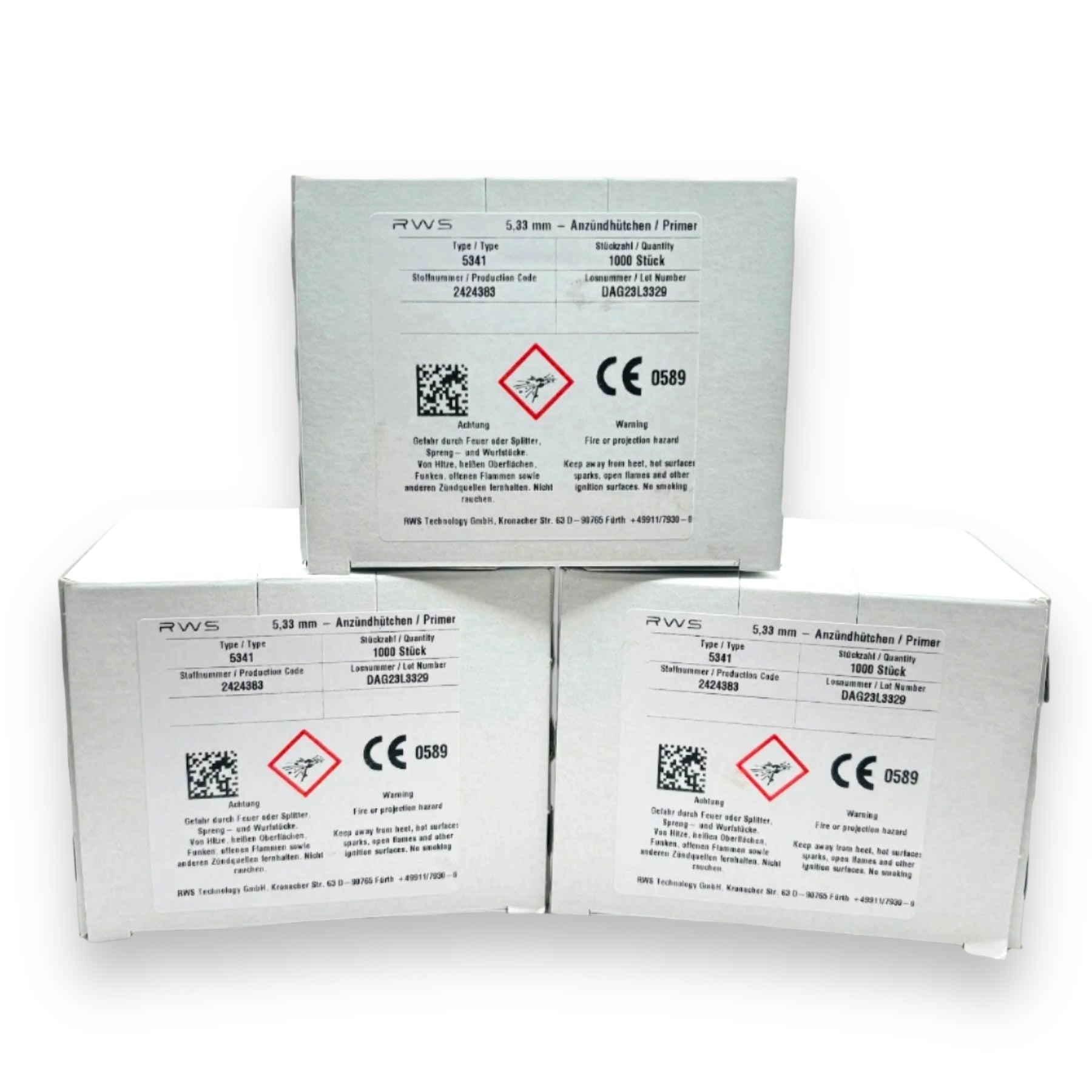 RWS Large Rifle Anvil Primer