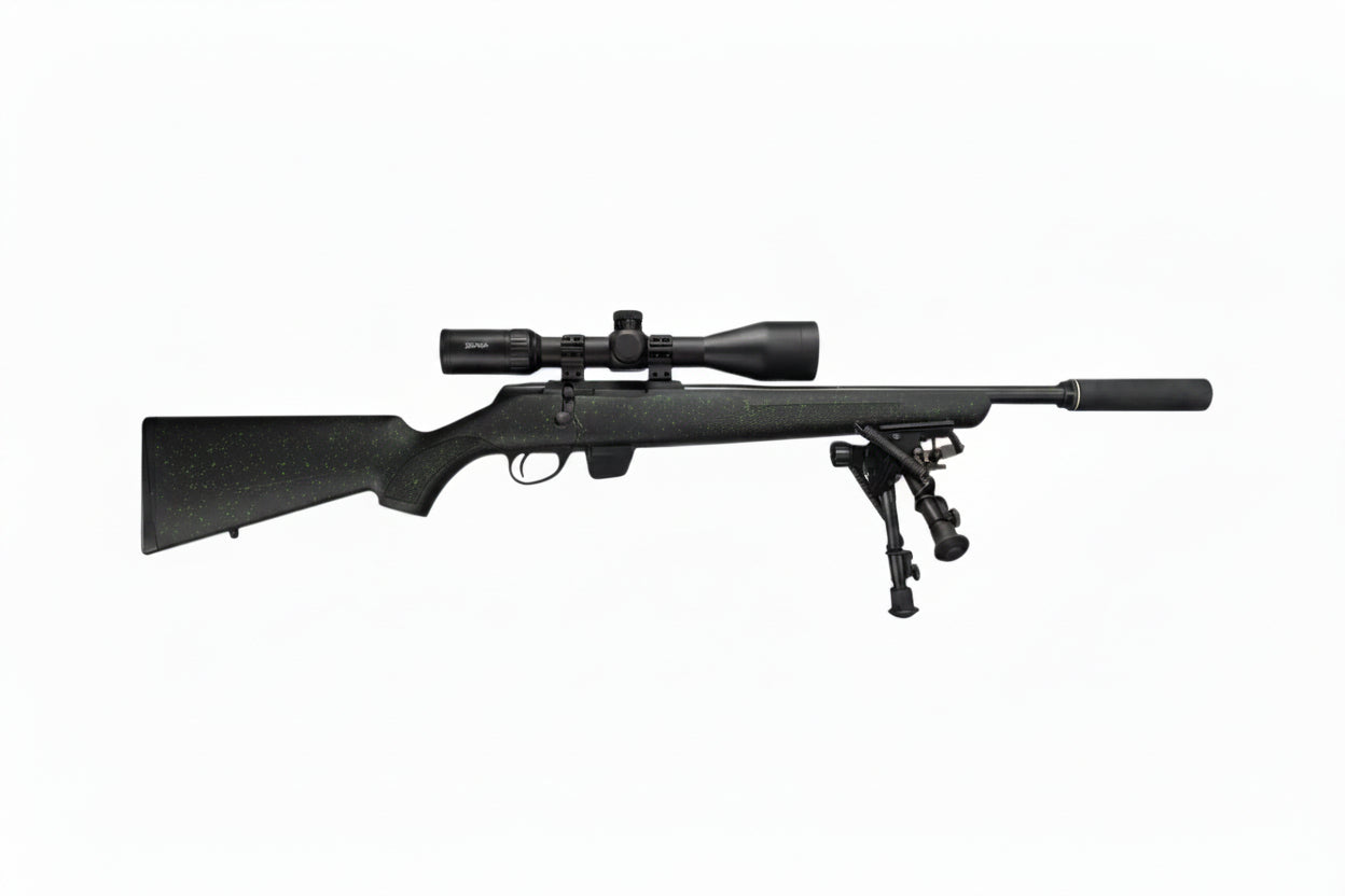 Tikka T1x Roughtech Emerald .22 RF Package.