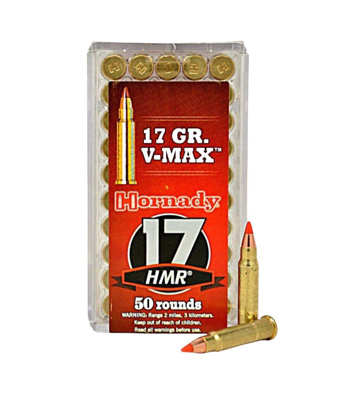Hornady Varmint Express .17 HMR 17GR V-MAX (BOX OF 50)