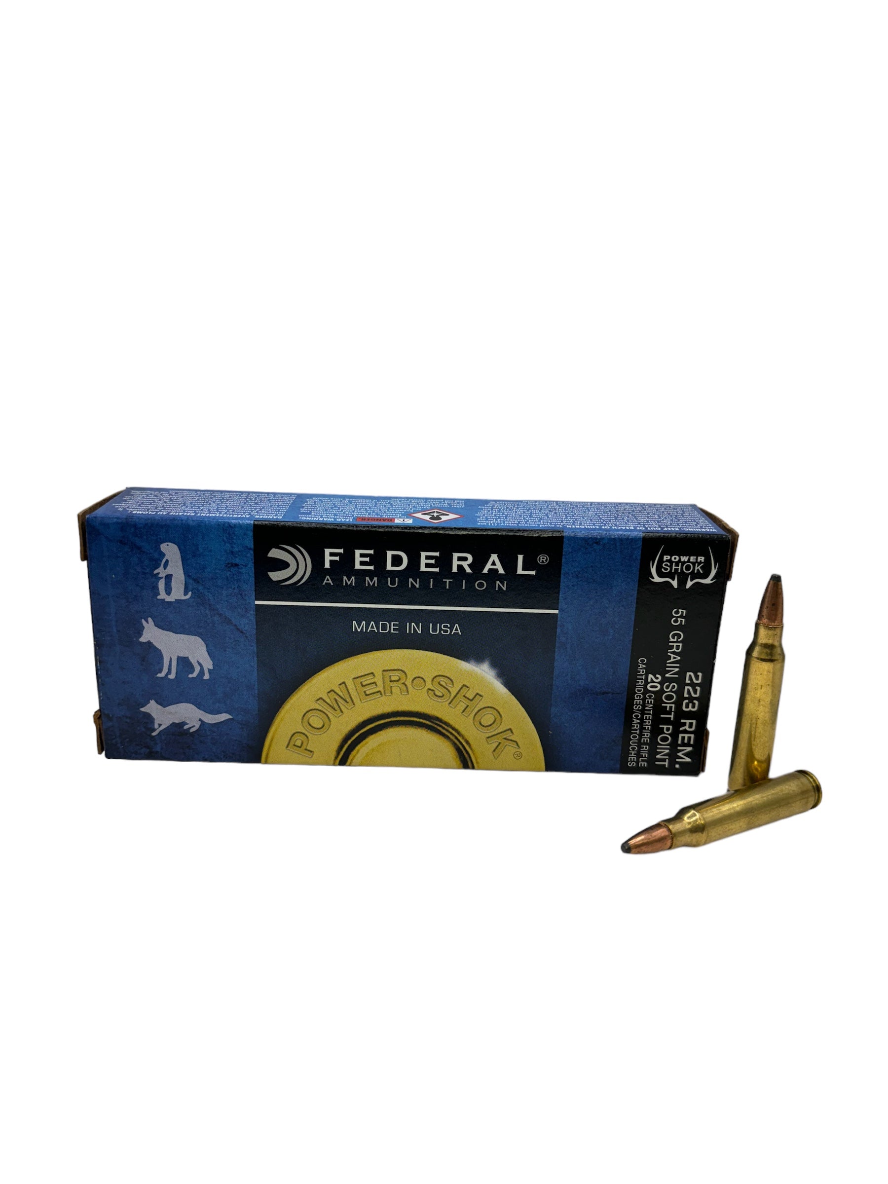 Federal .223 55g Power Shok