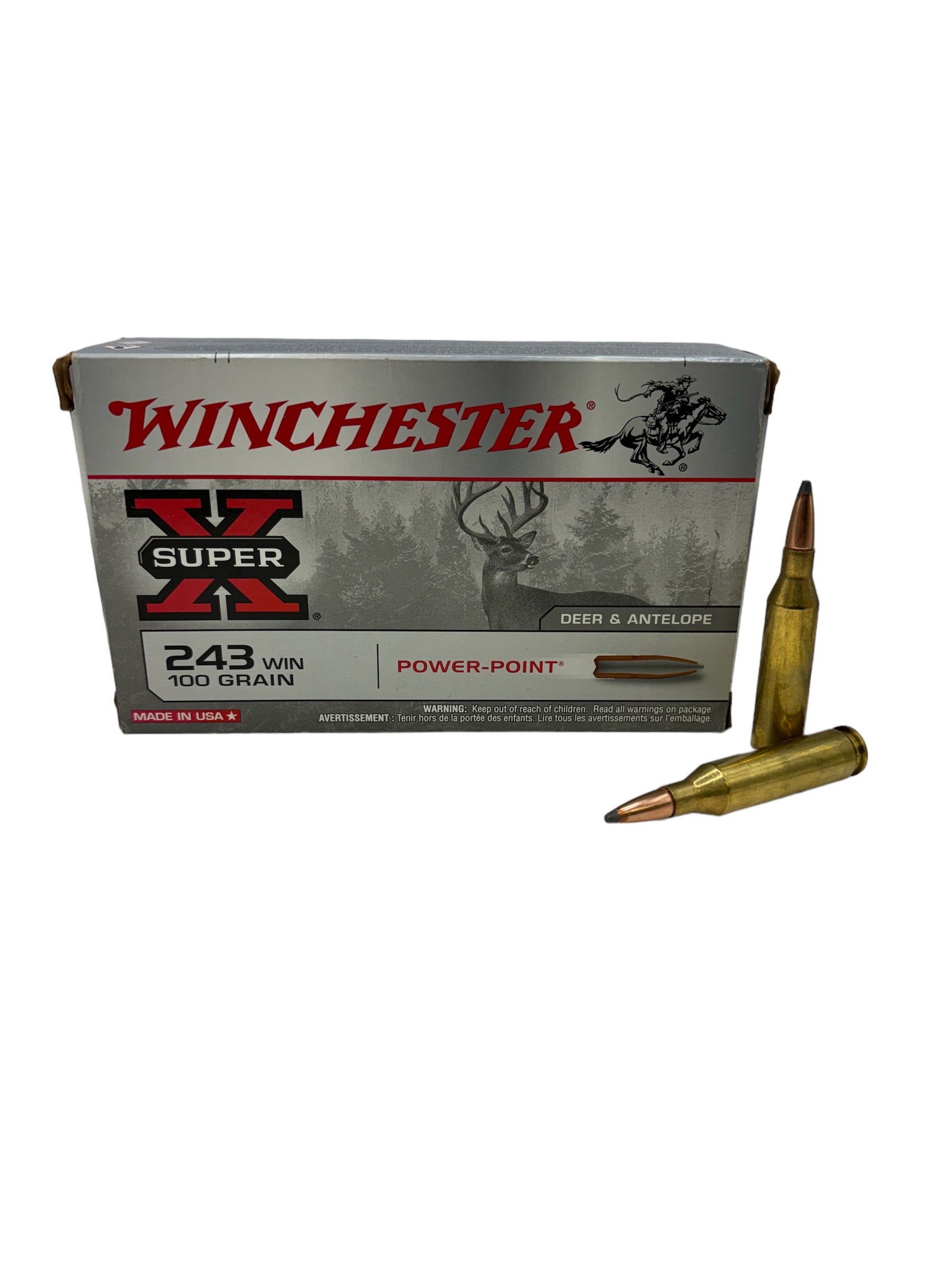 Winchester SuperX .243 100GR Power Point