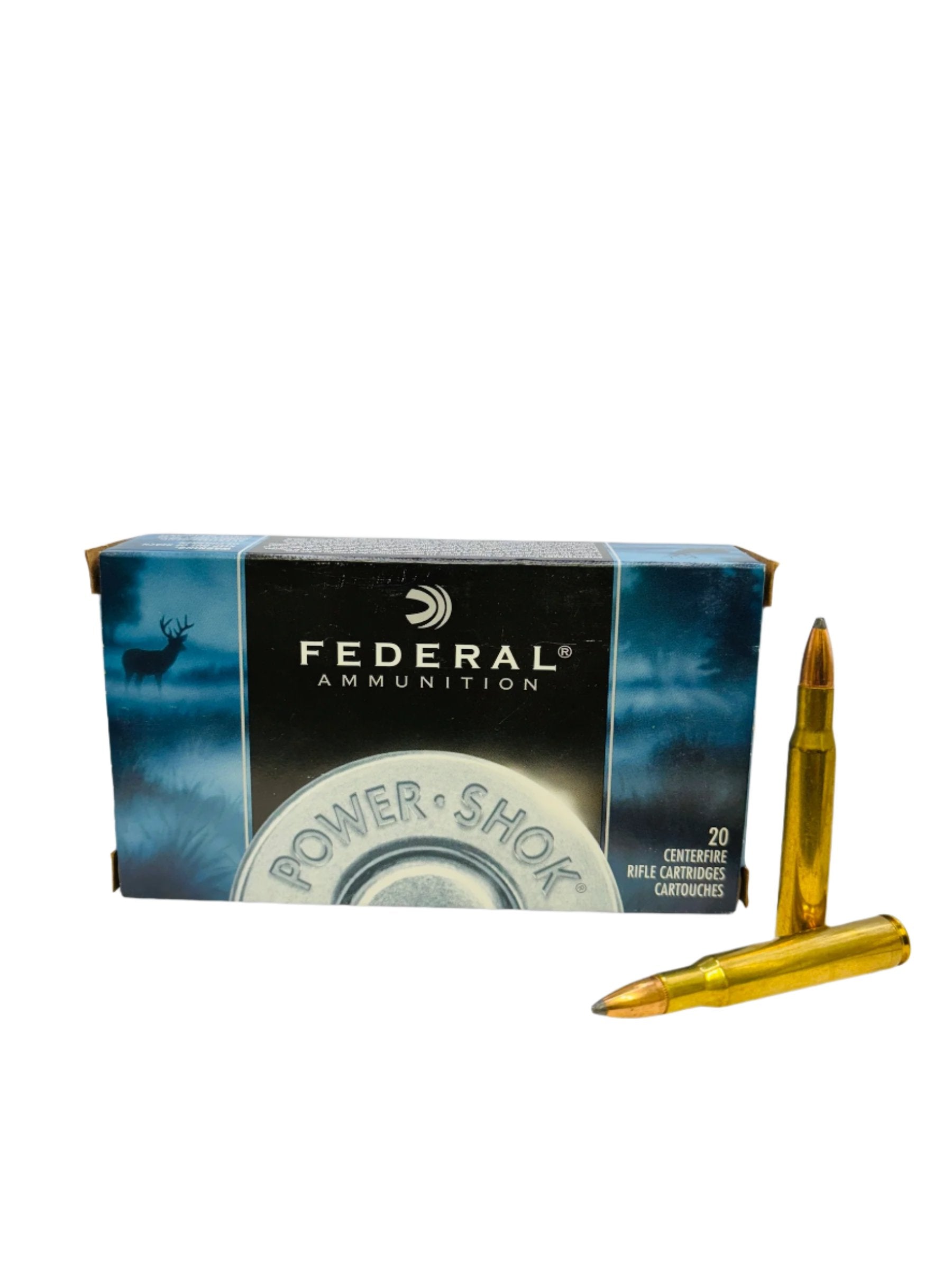Federal Power shok 30-06 Springfield 125GR Soft Point