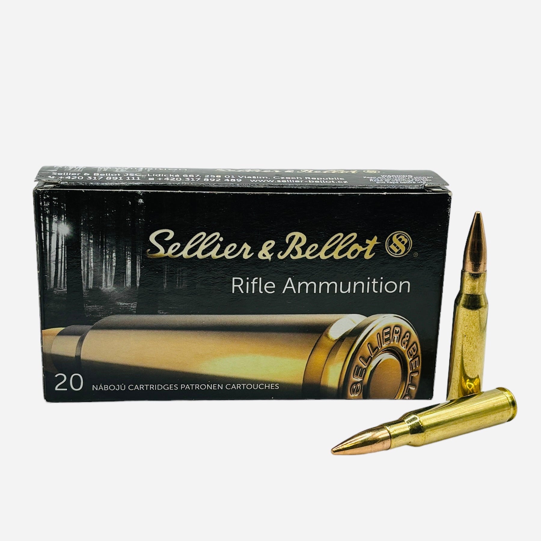 Sellier & Bellot .308 Win 147GR FMJ