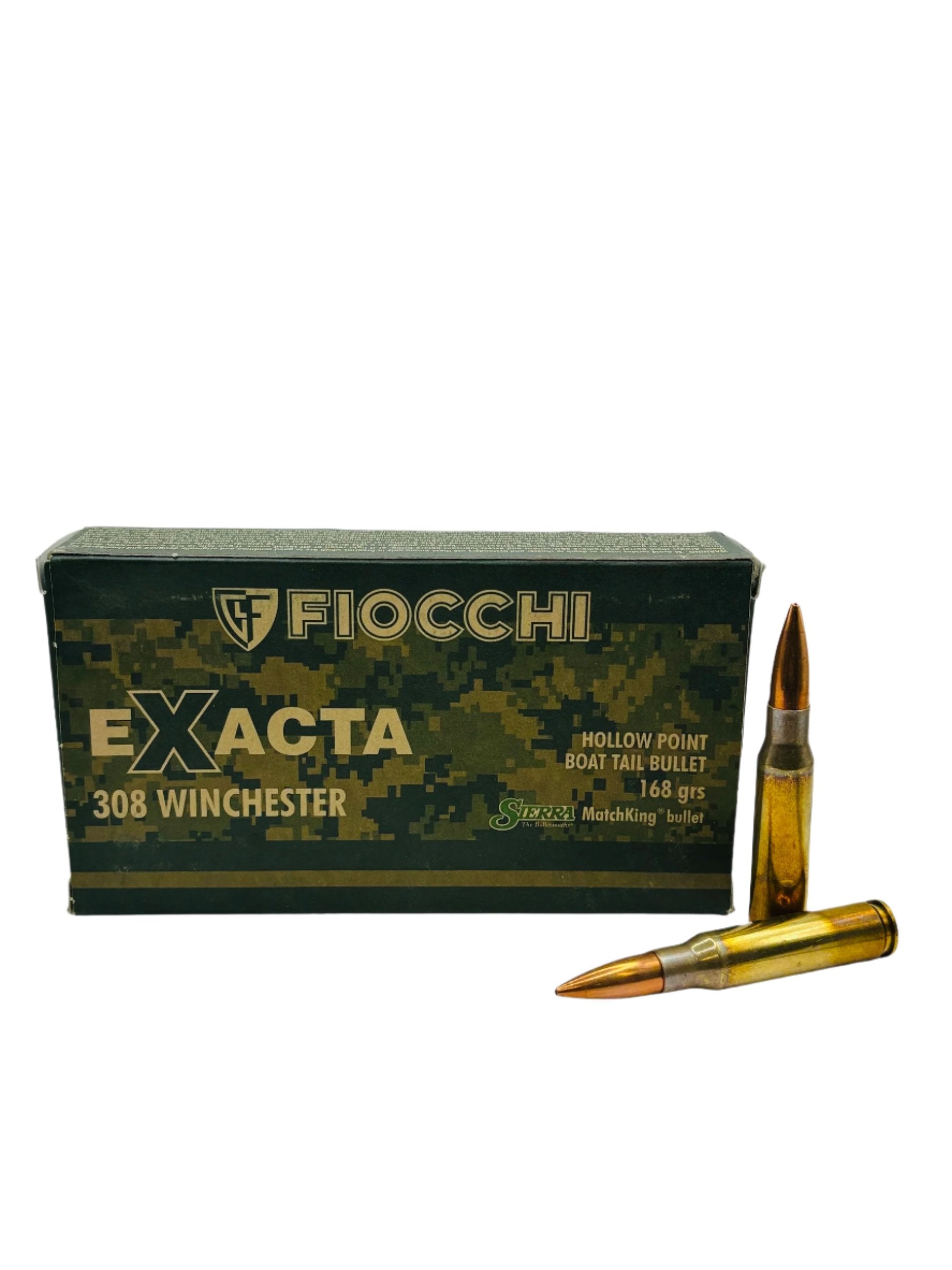 Fiocchi .308 winchester 168GR Sierra Matchking HPBT