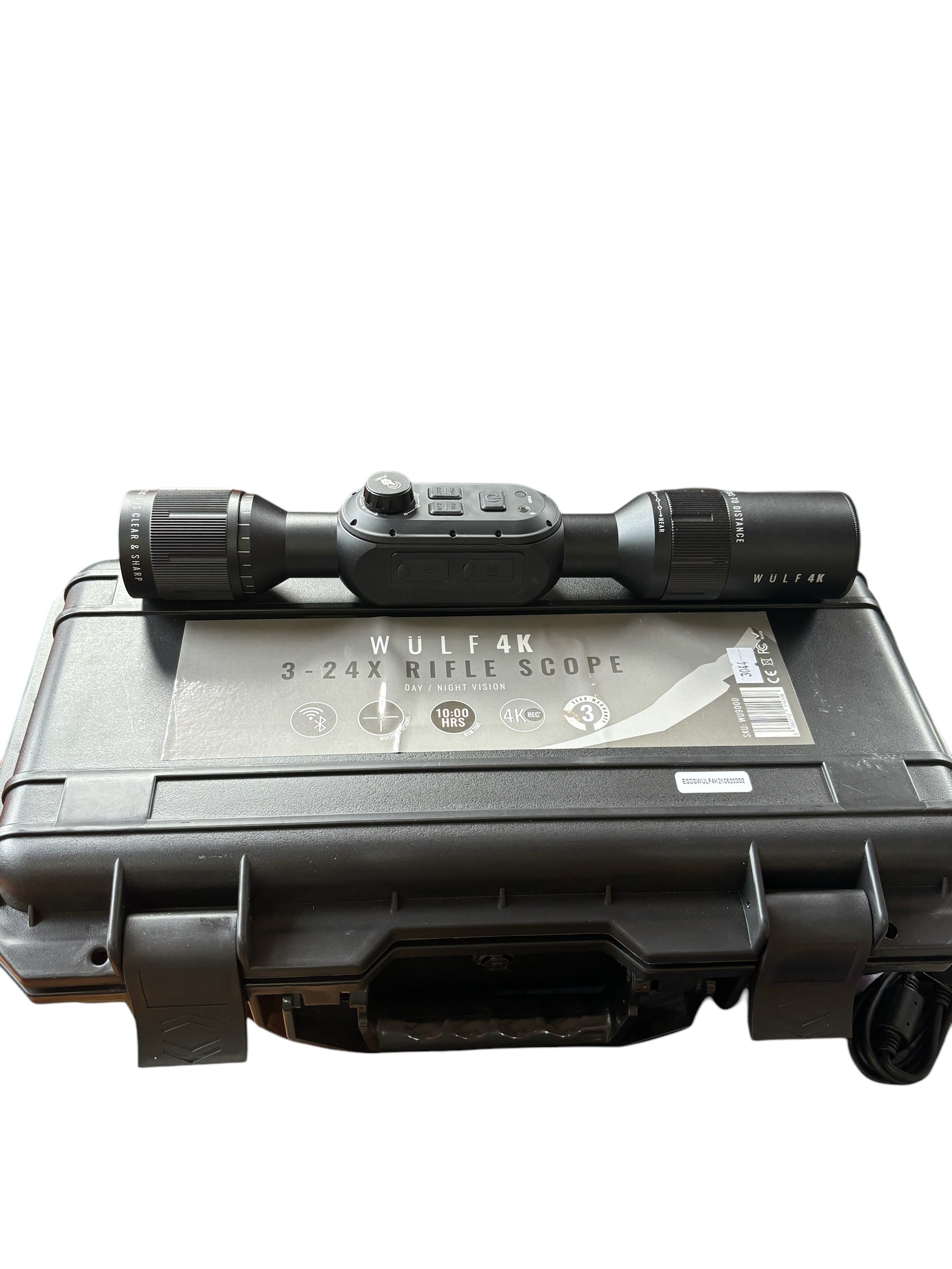 Wulf 4K 3-24X Day and Night Rifle scope