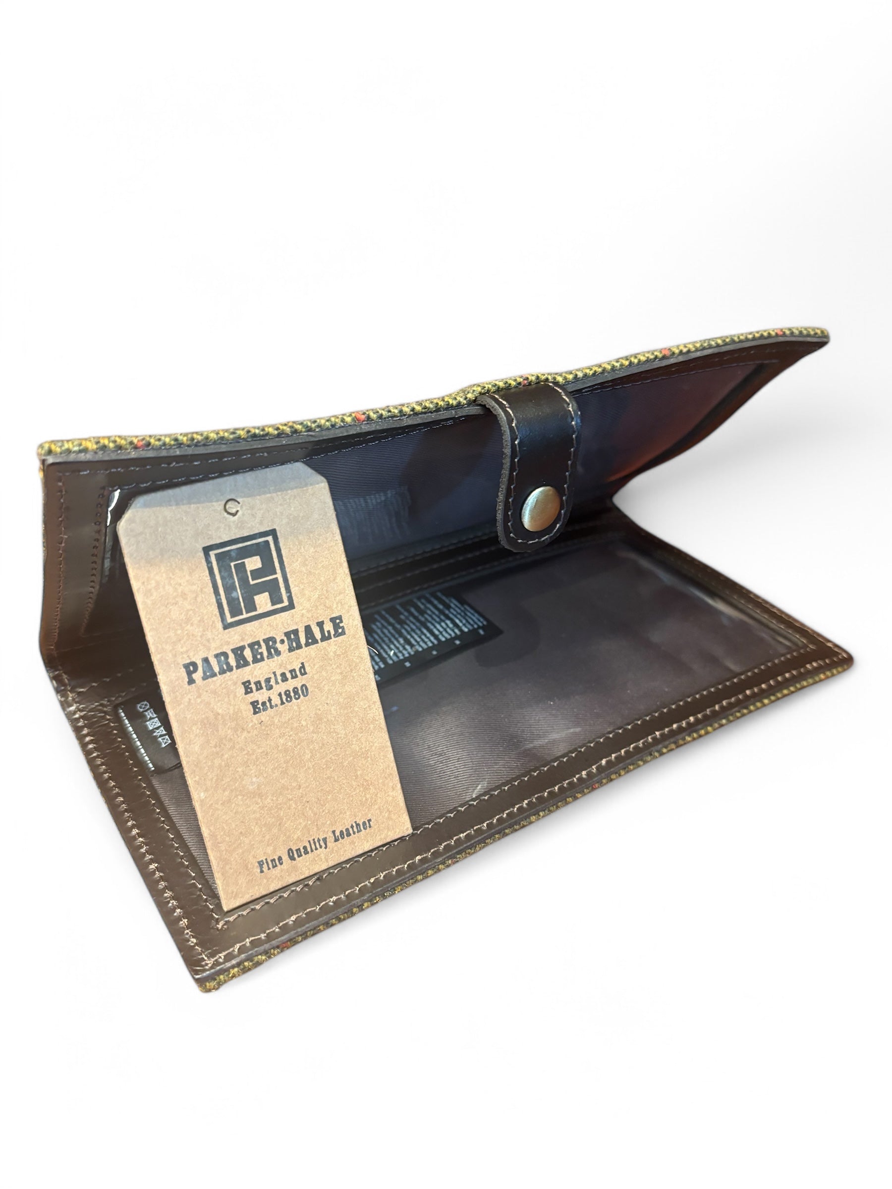 Double Certificate Wallet, Hambledon Tweed by Parker Hale