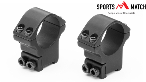 Bisley Sports Match Scope Mounts 30mm High (CZ 557) HT075