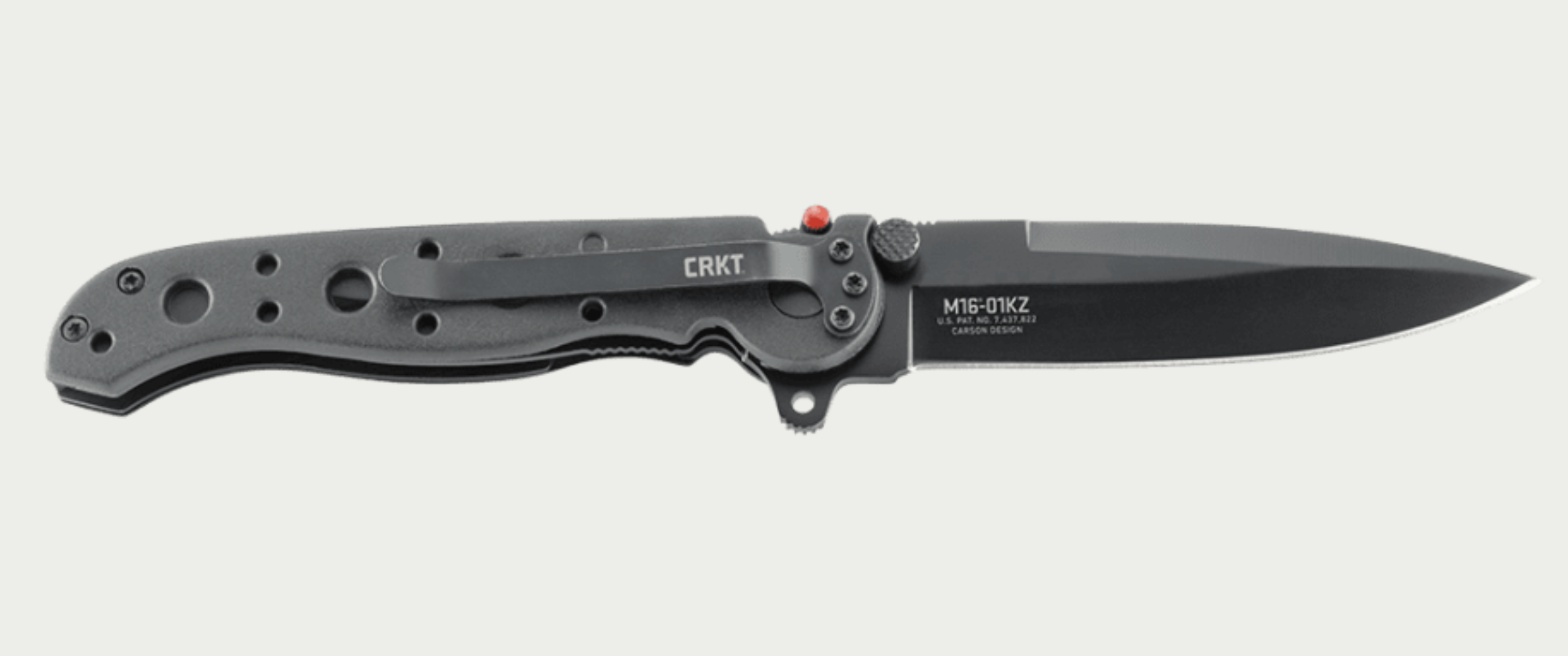 CRKT M16®-01KZ Spear Point (Black EDC)