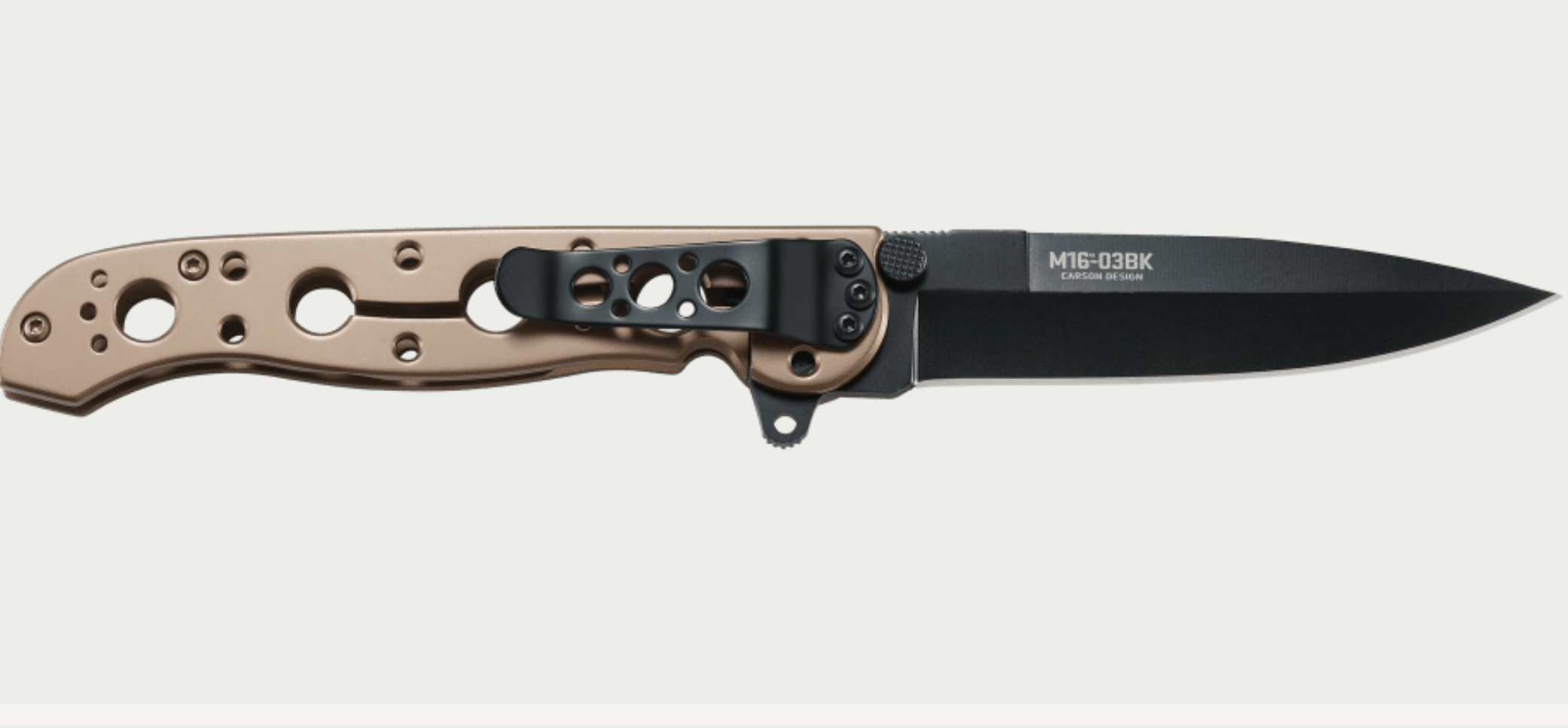 CRKT M16-03BK Carson 3.55"