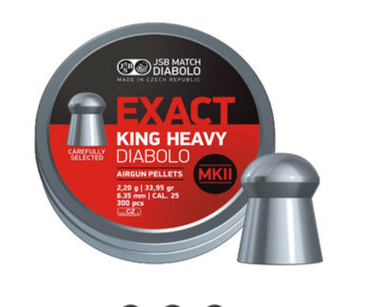 JSB Match Exact King Heavy Diabolo MKll .25
