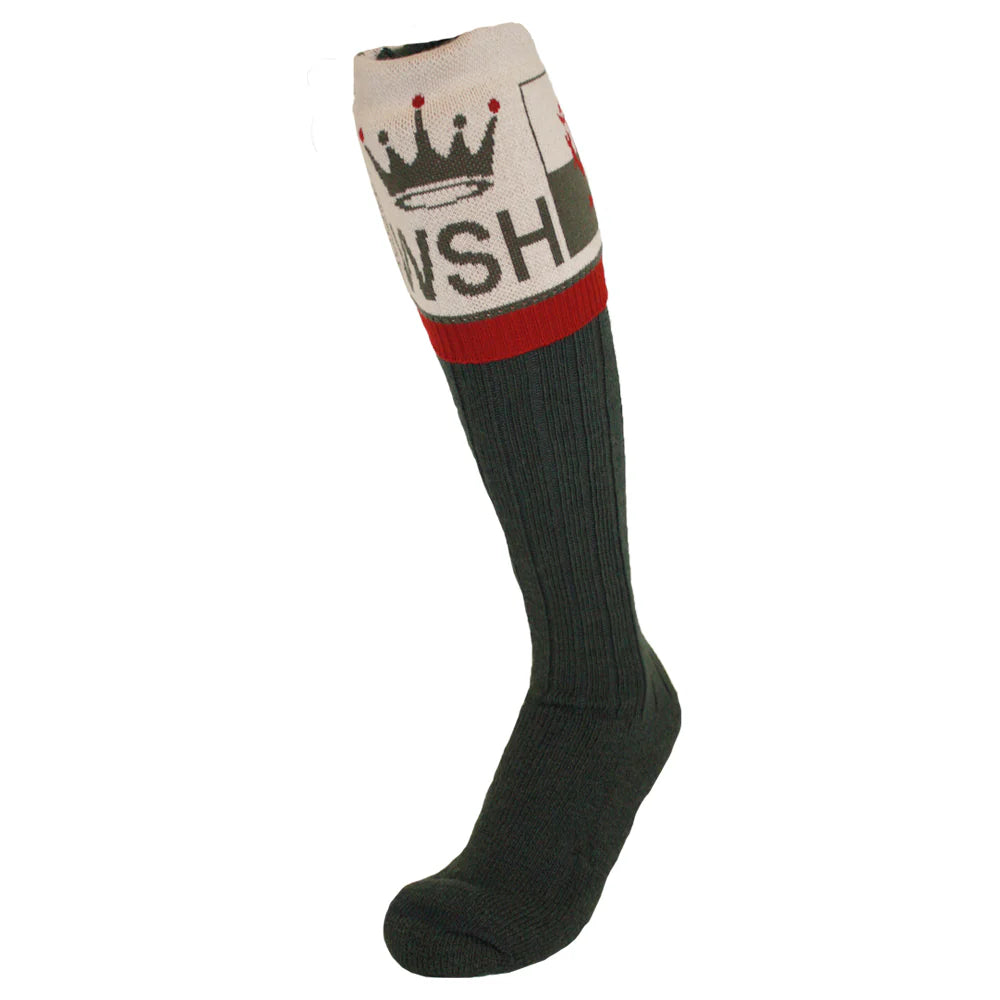 Waring Brooke Flag of Wales Shooting Socks