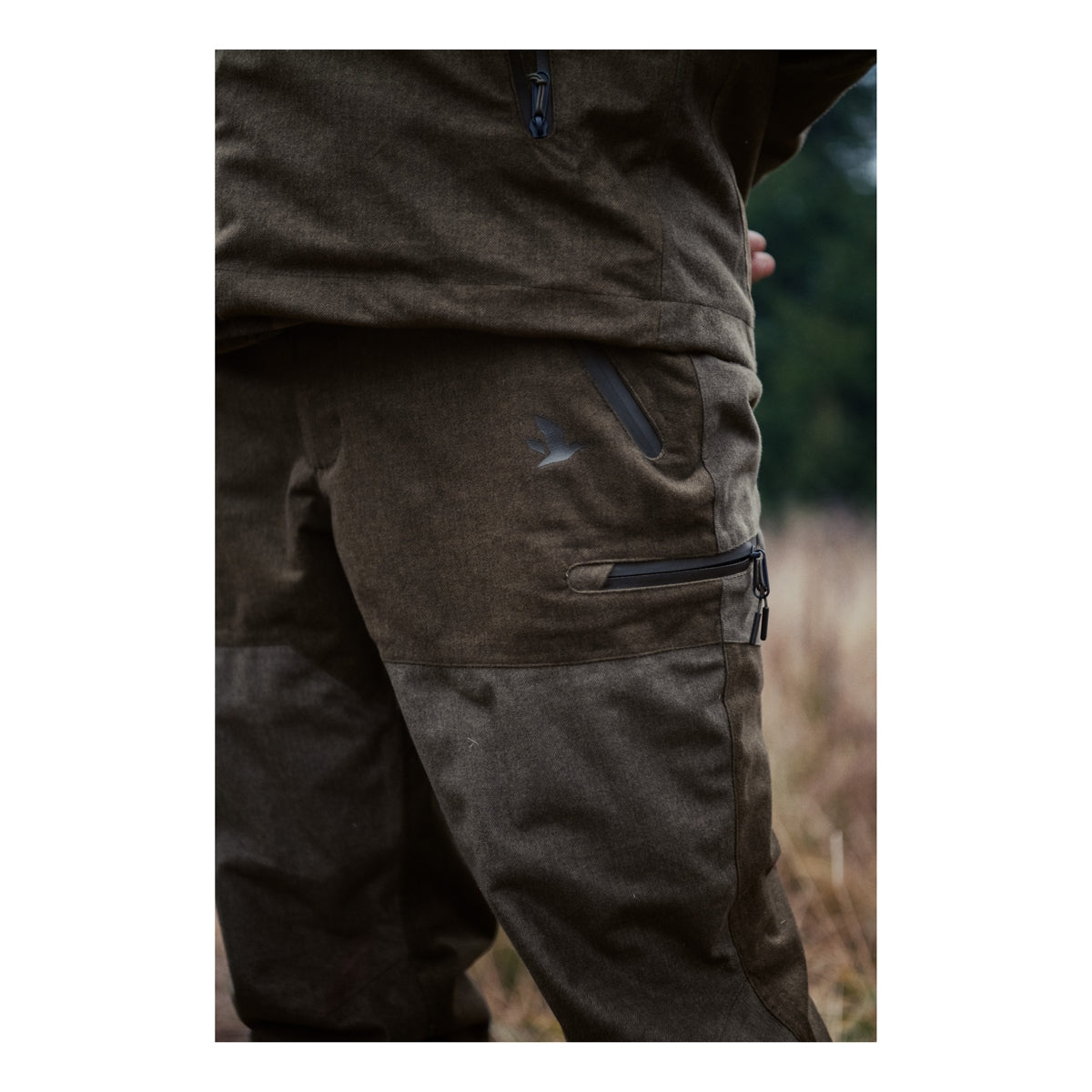 Seeland Avail Trousers - Pine Green Melange