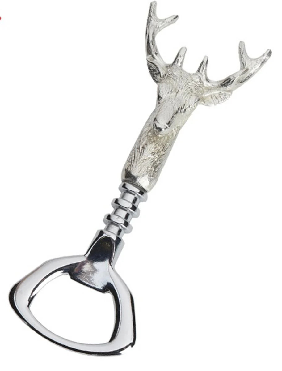 Stag Bottle Opener Pewter