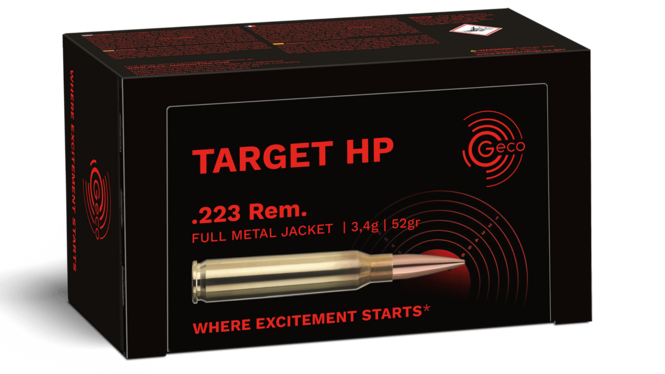 Geco .223 Target Hollow Point 52gr