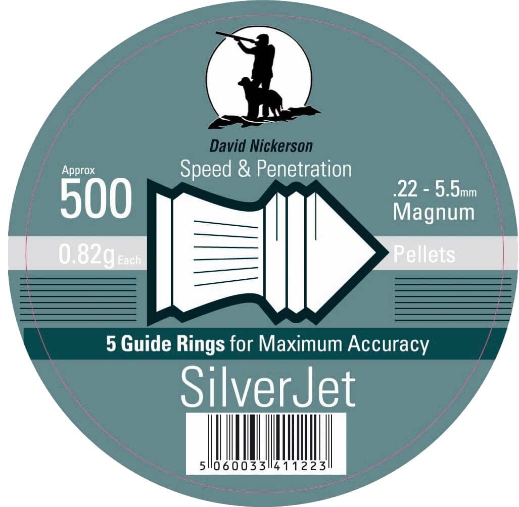 David Nickerson Silver Jet Pellets .22