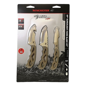 Winchester Deer Season XP Superlight 4 Piece Fixed Blade Kit.