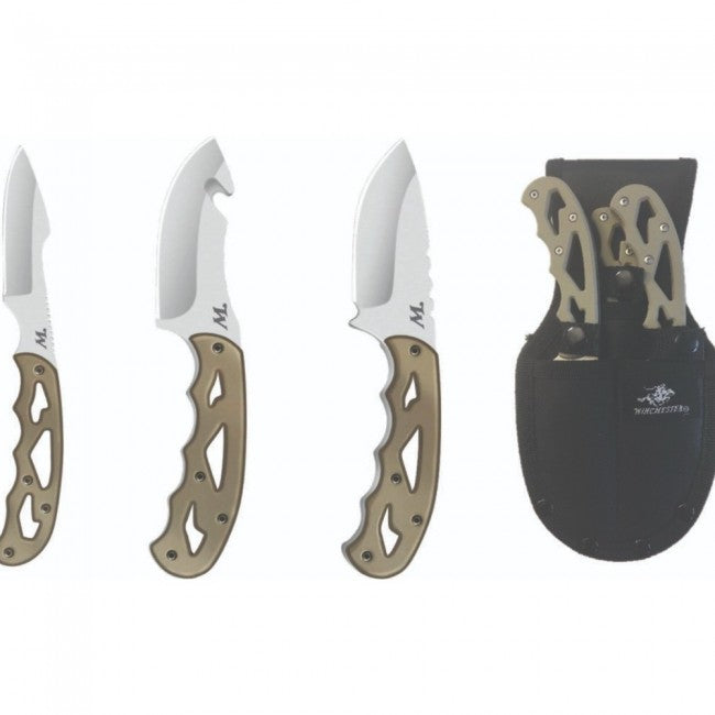 Winchester Deer Season XP Superlight 4 Piece Fixed Blade Kit.