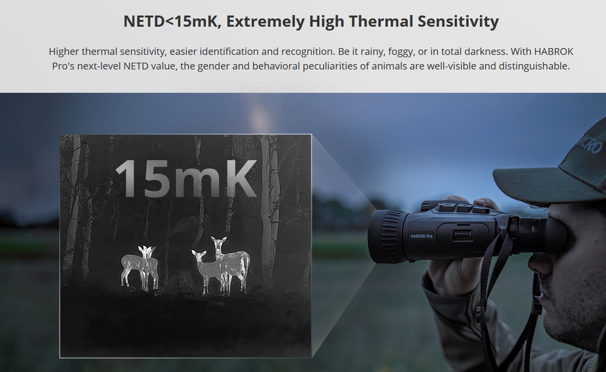 HIKMICRO Habrok Pro HX60L Multi-Spectrum Thermal Binocular