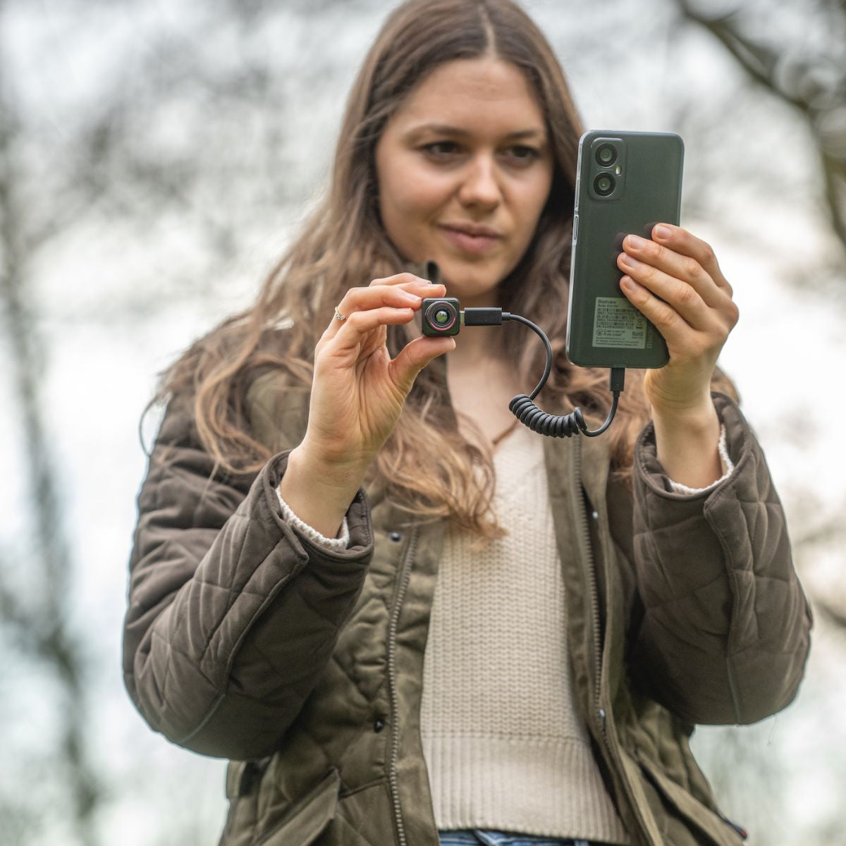 HIKMICRO EXPLORER E20 Smartphone Clip-In Thermal Imager for Android