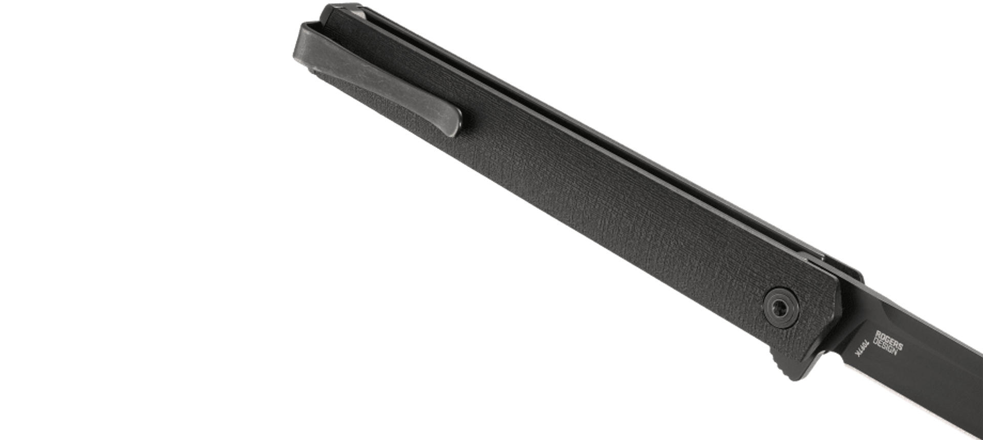 CRKT CEO FLIPPER BLACKOUT 3.35″ PLN EDGE