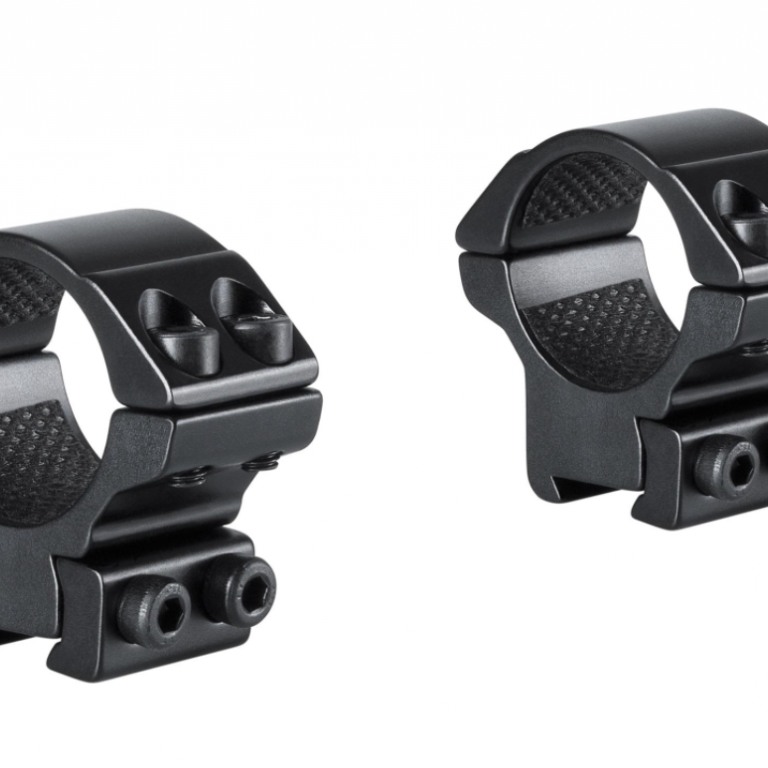 Hawke Ring Mounts 9-11mm 1 Inch High Double Screw