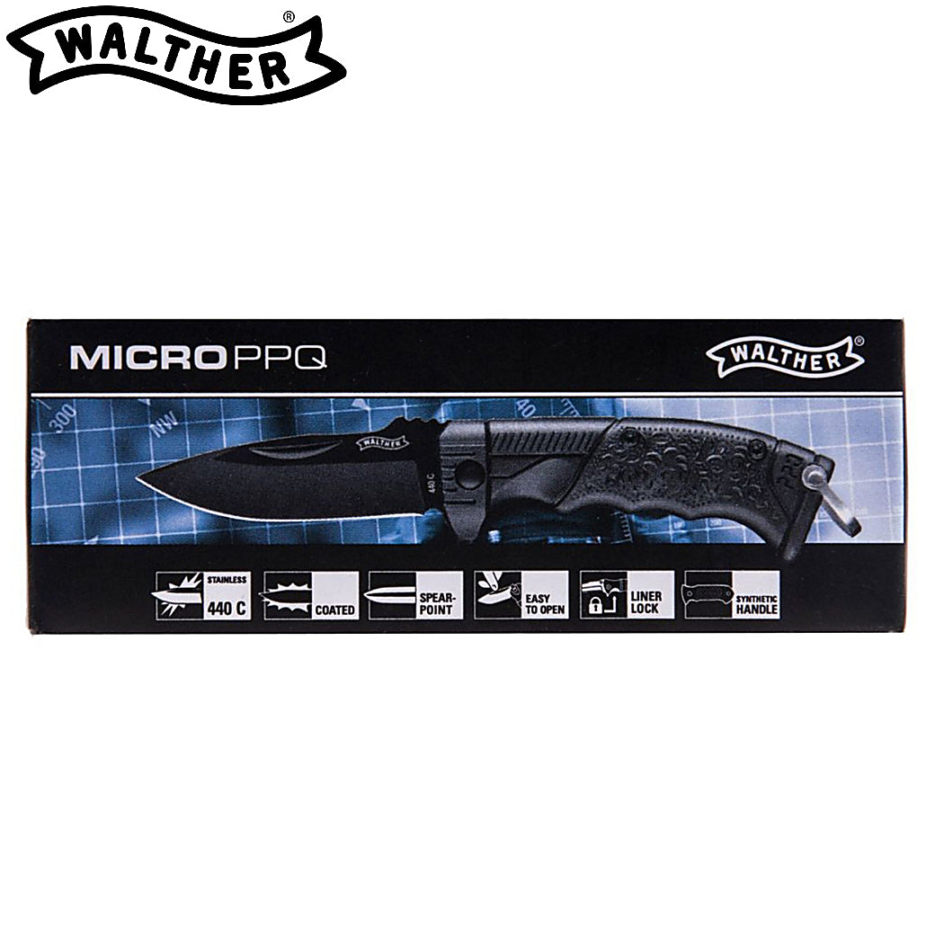 Walther MicroPro PPQ Keyring Pocket knife 48mm Blade