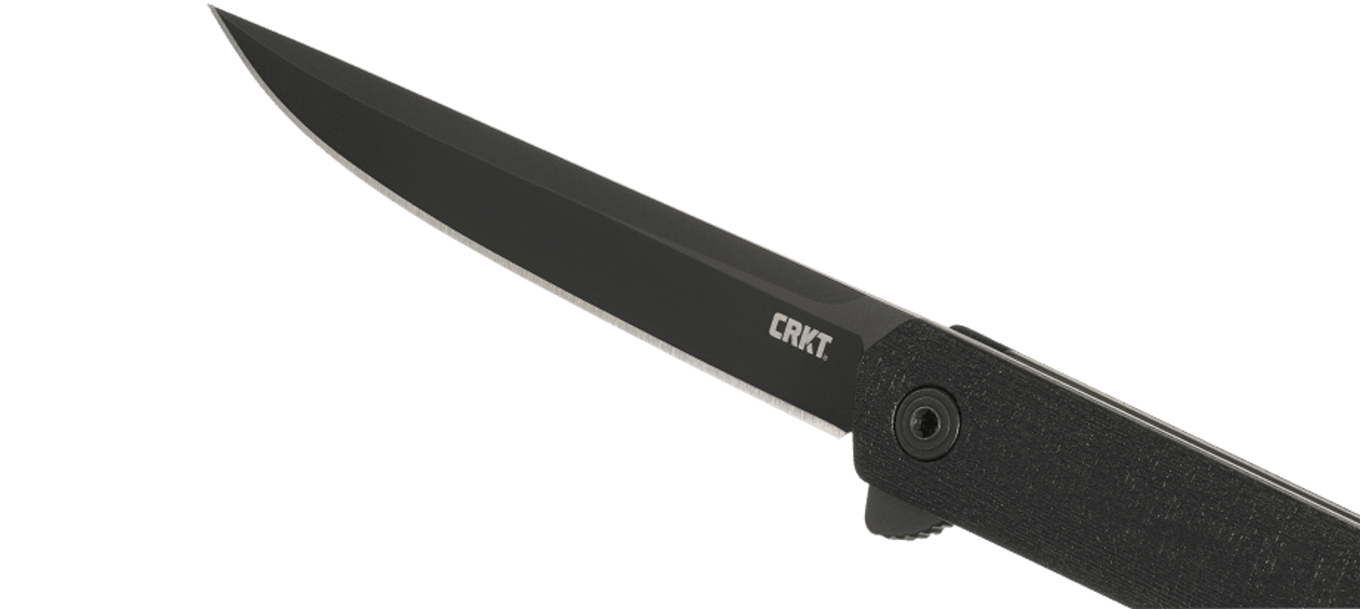CRKT CEO FLIPPER BLACKOUT 3.35″ PLN EDGE