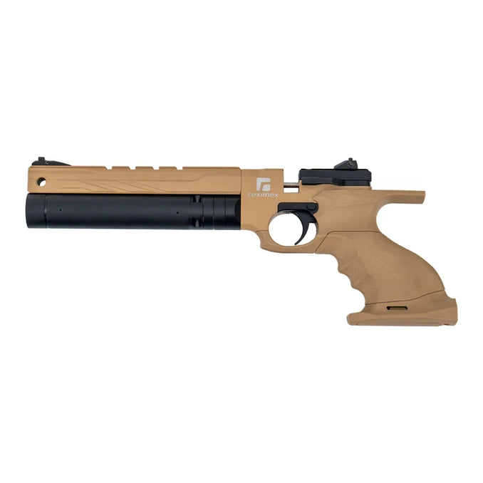 Reximex Mito Pistol PCP FDE Desert Sand with Stock .177