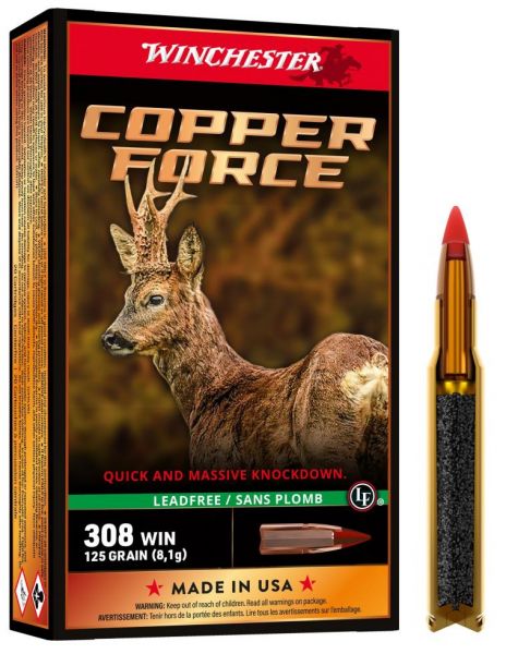 Winchester Copper Force 308 WIN 125 Grain