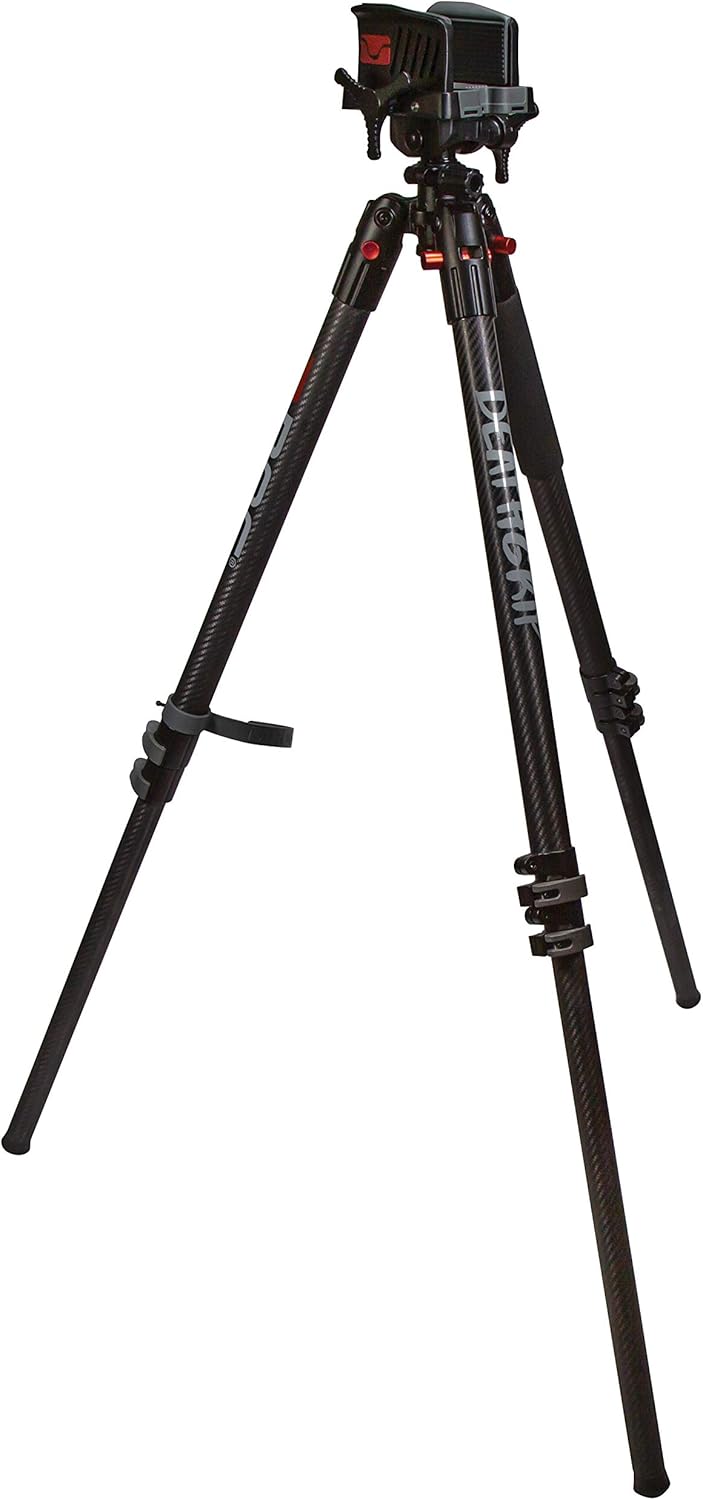 Bog Death Grip Clamping Carbon Tripod Shooting Stick