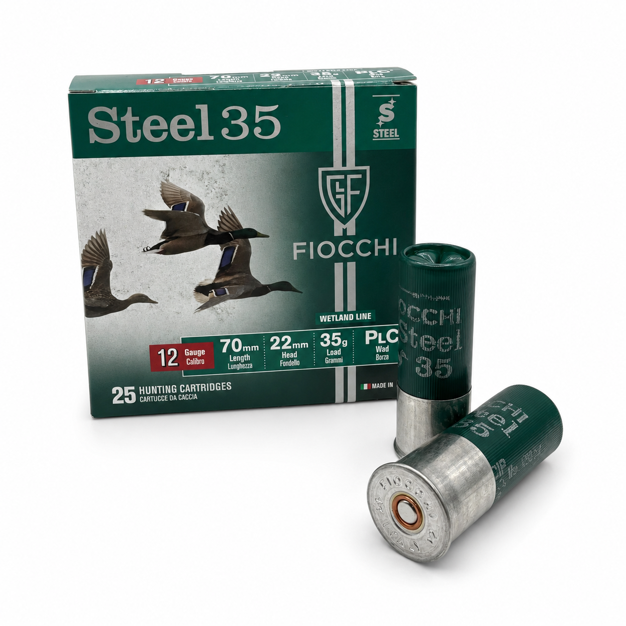Fiocchi Steel 12b 35 2 Plastic Wad