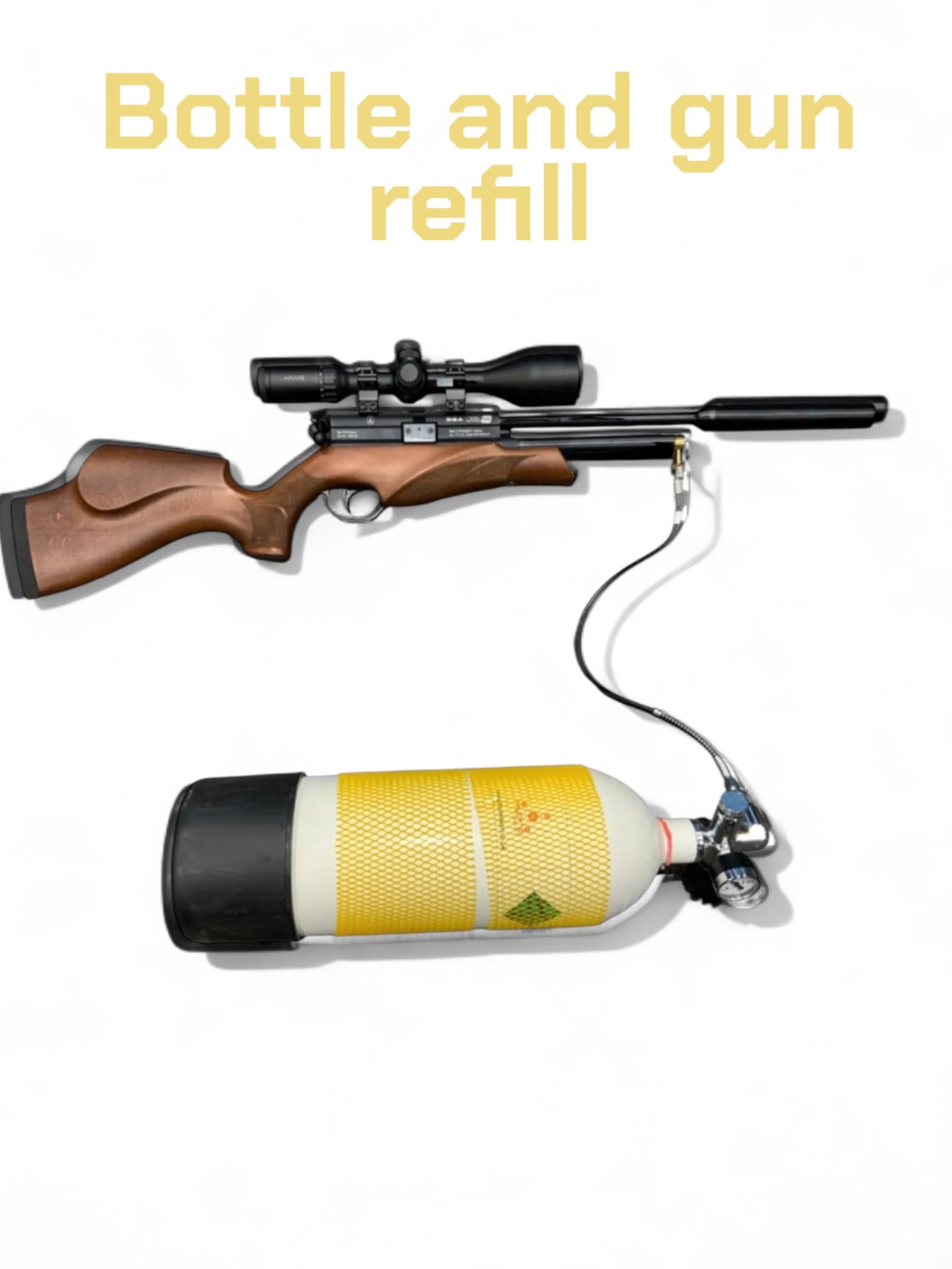 Air Rifle and Cylinder Refill