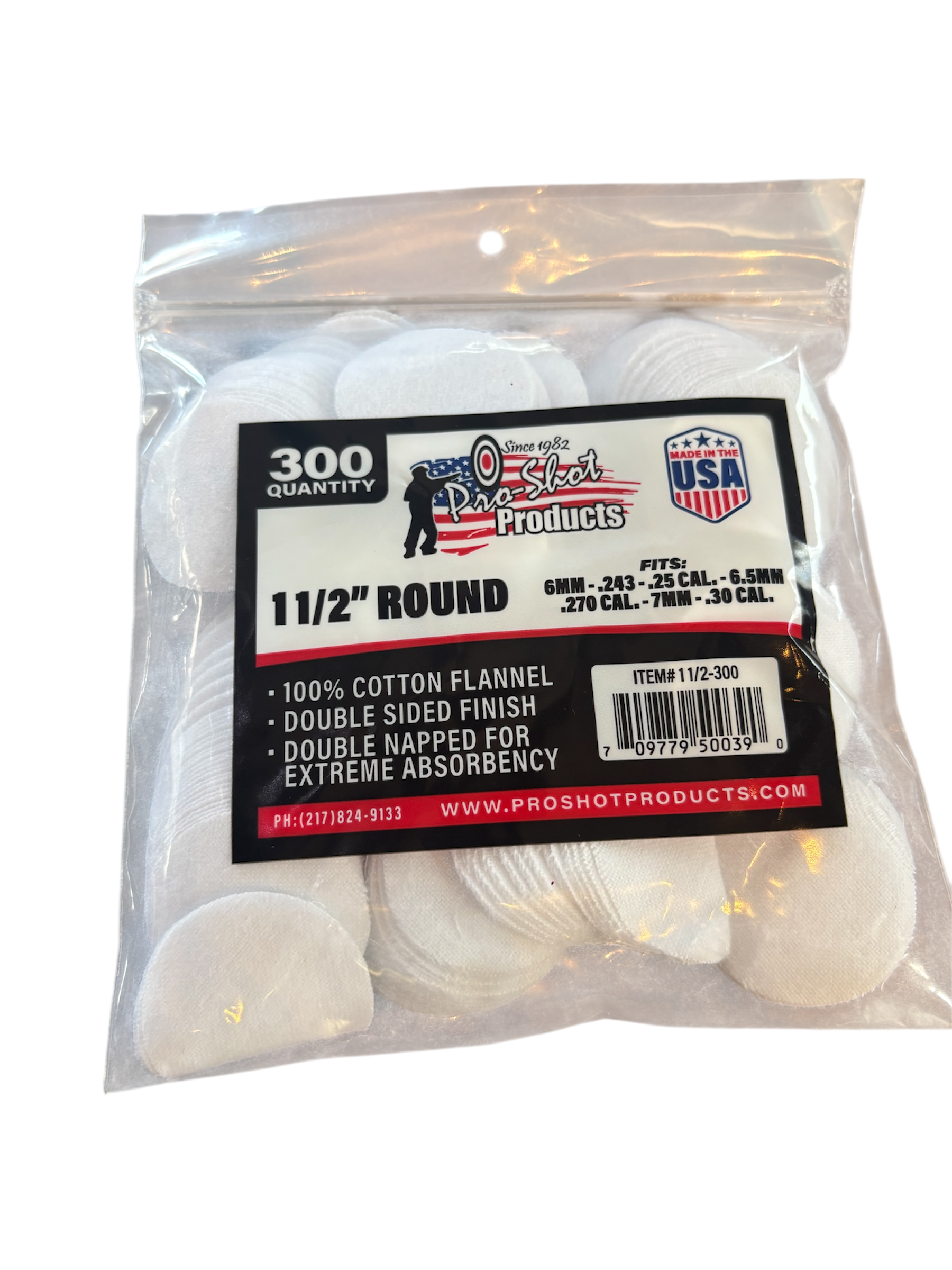 Pro Shot Round Cleaning Patches