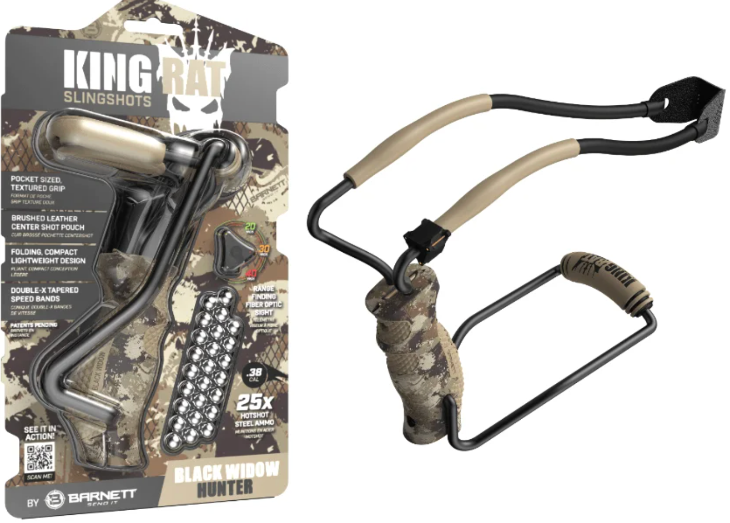 Barnett King Rat Havoc Hunter Slingshot