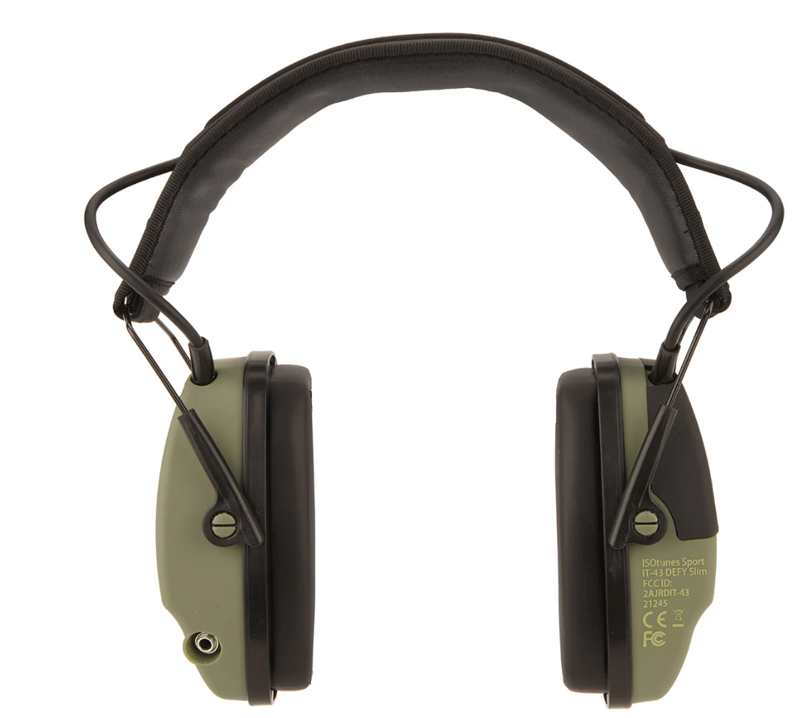 Defy Slim Basic Earmuffs By ISOTunes Sport