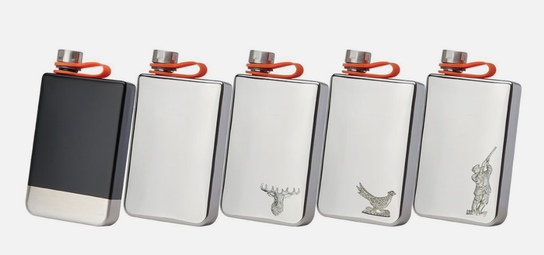 Trekking Hip Flask By Bisley